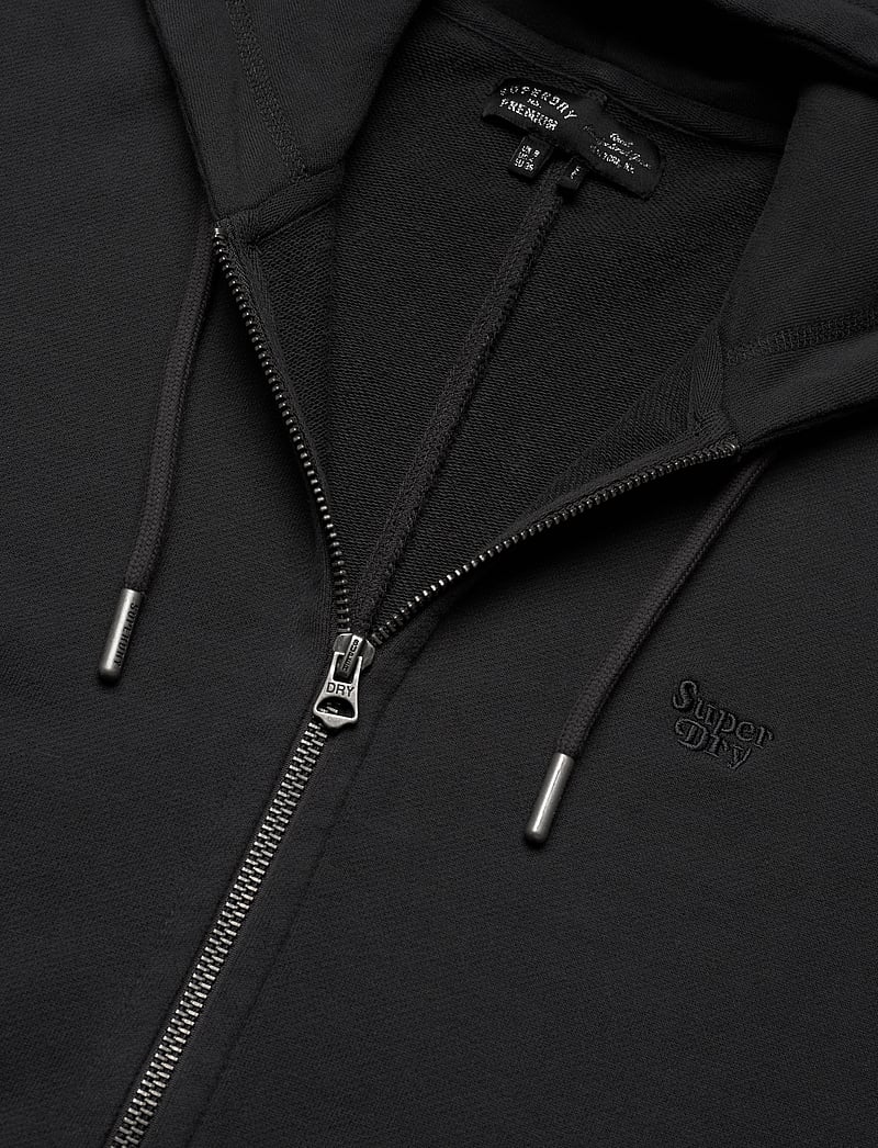 Superdry - STUDIOS ZIP HOODIE - kapuutsiga dressipluusid - washed black - 3