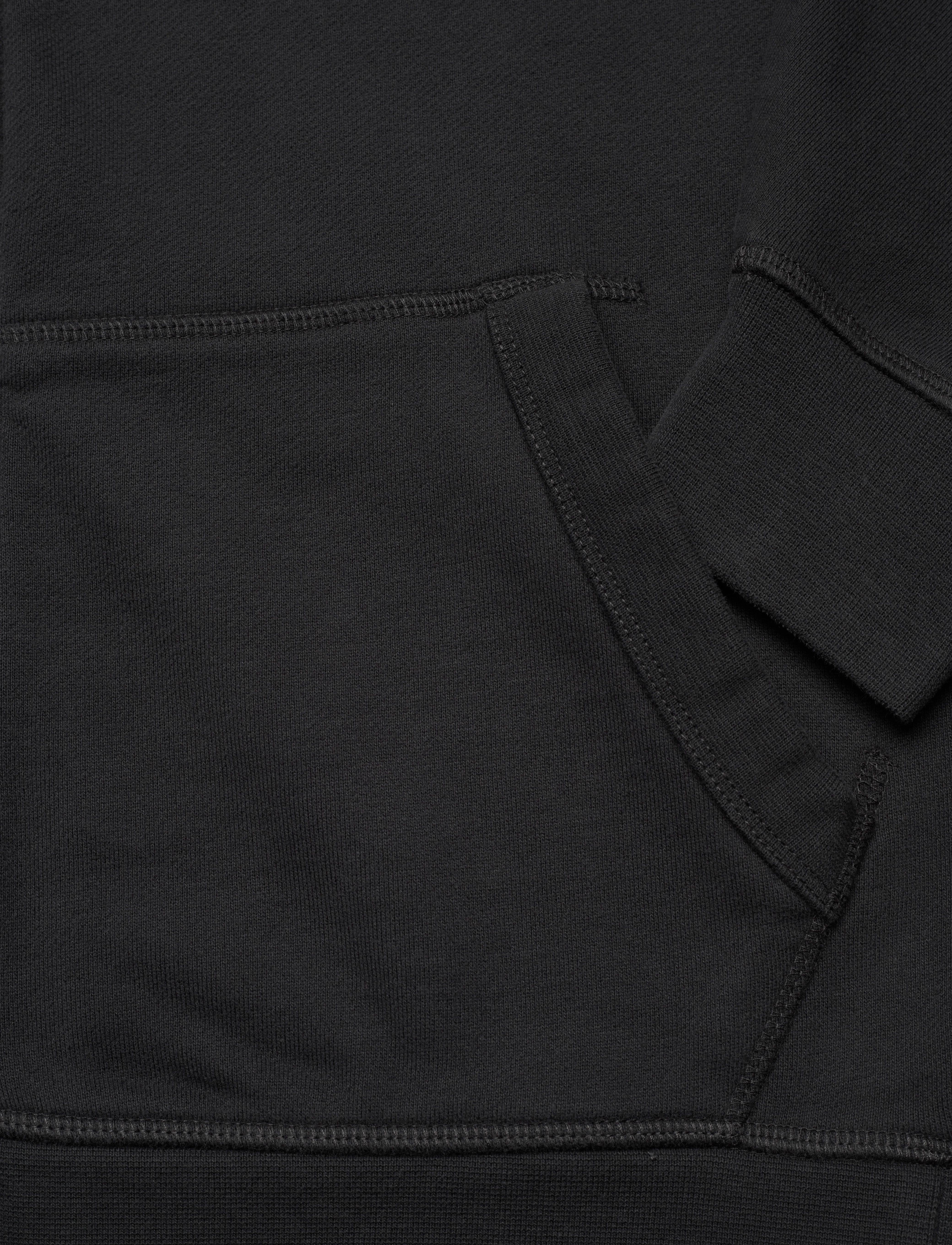 Superdry - STUDIOS ZIP HOODIE - hættetrøjer - washed black - 4