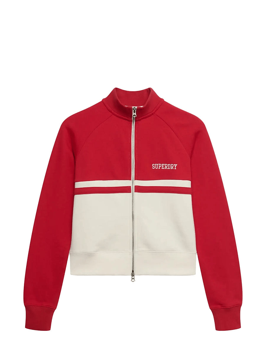Superdry - ATH ESS ZIP THROUGH TRACK - lette jakker - varsity red - 1
