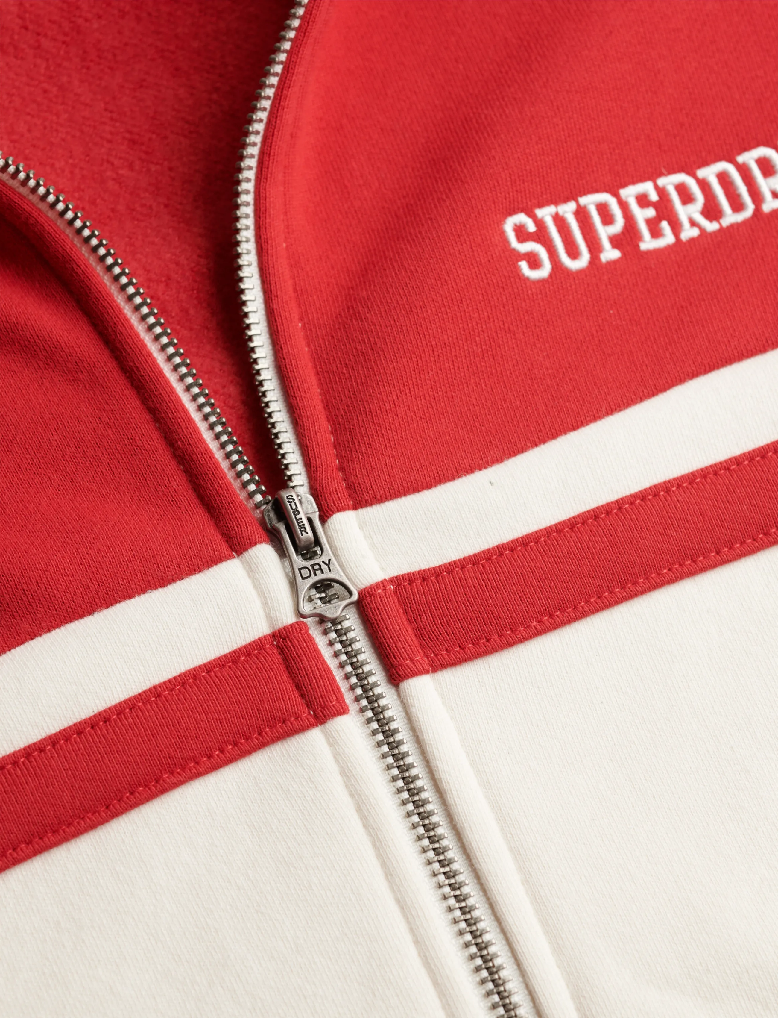 Superdry - ATH ESS ZIP THROUGH TRACK - lette jakker - varsity red - 2