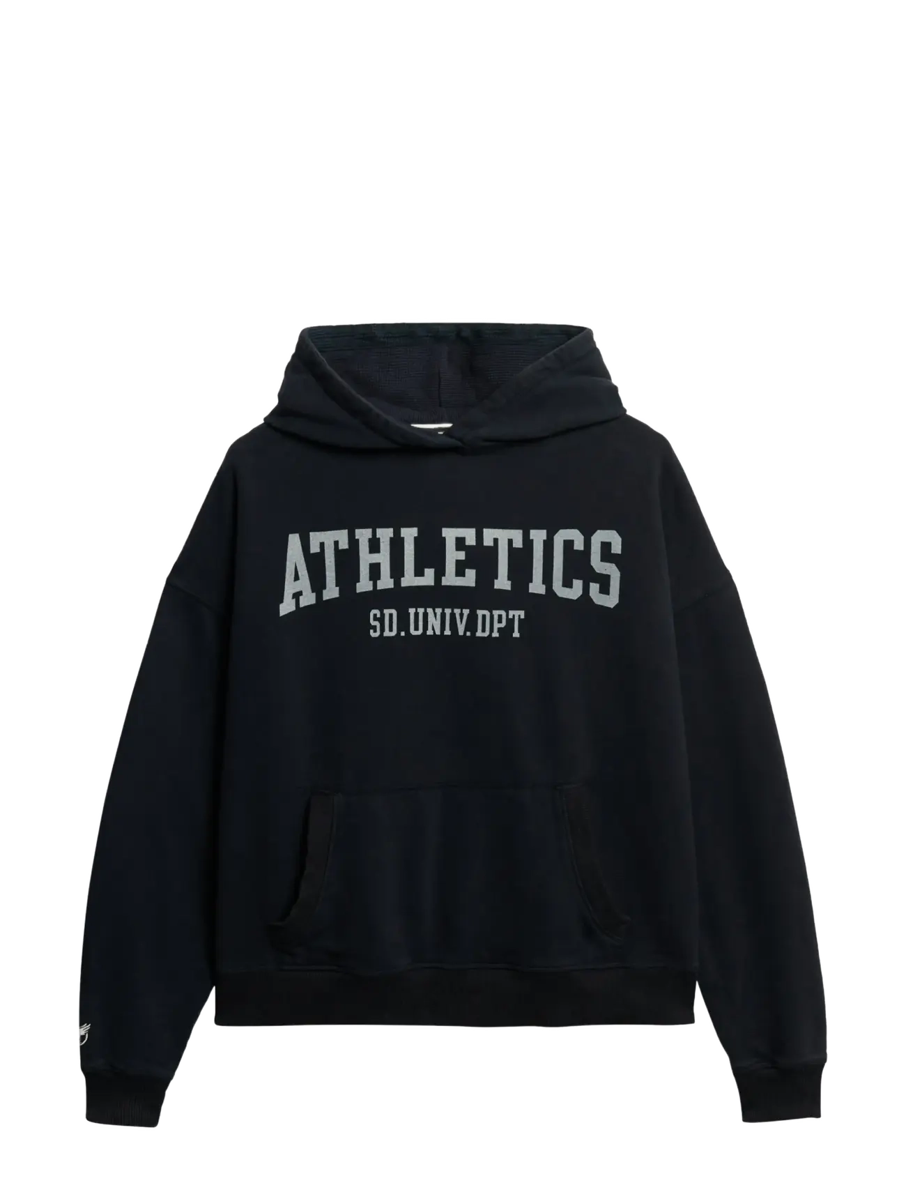 Superdry - ATH ESS RELAXED HOOD - kapuzenpullover - eclipse navy - 2
