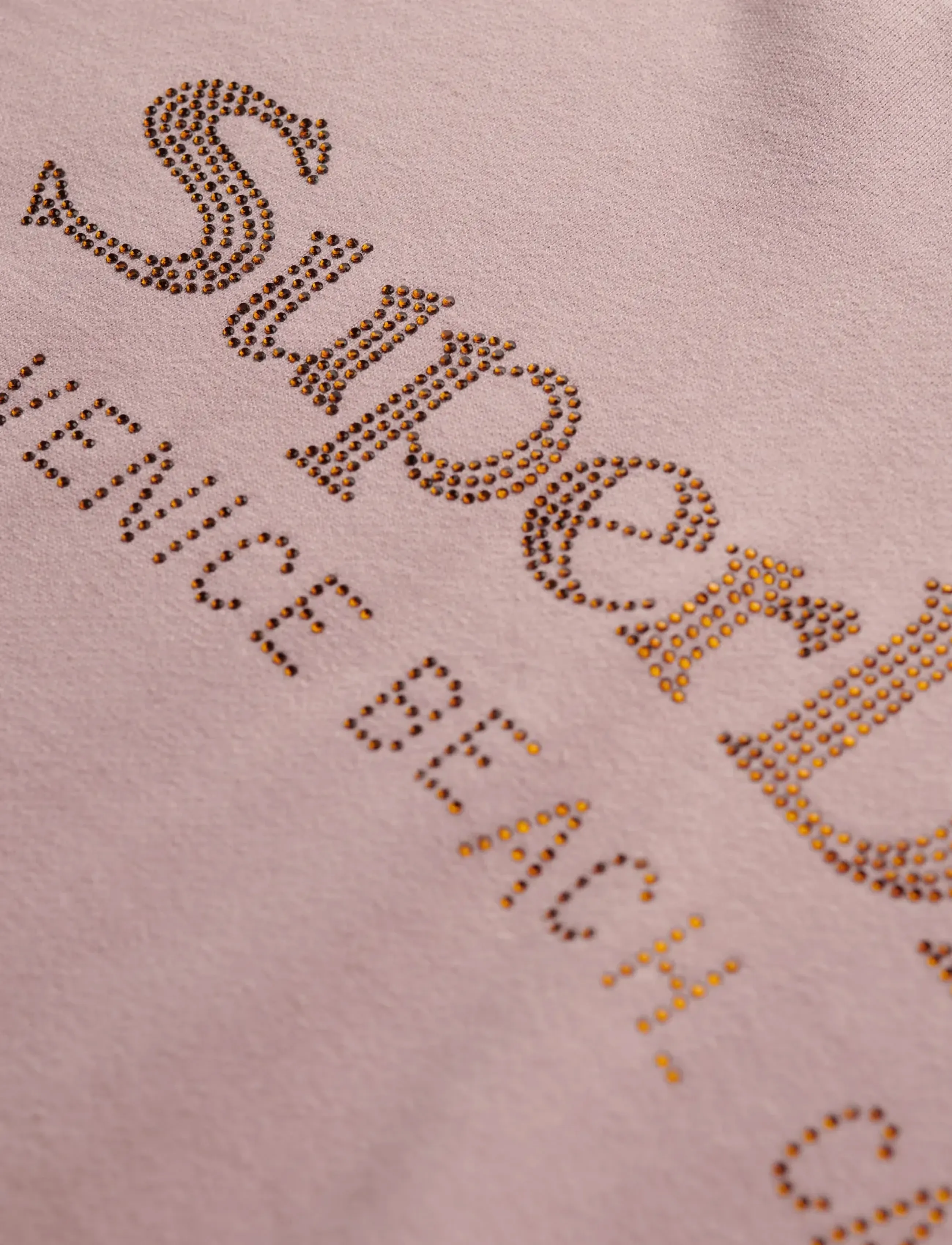 Superdry - VENUE METALLIC RELAXED HOOD - kapuzenpullover - mauve - 5