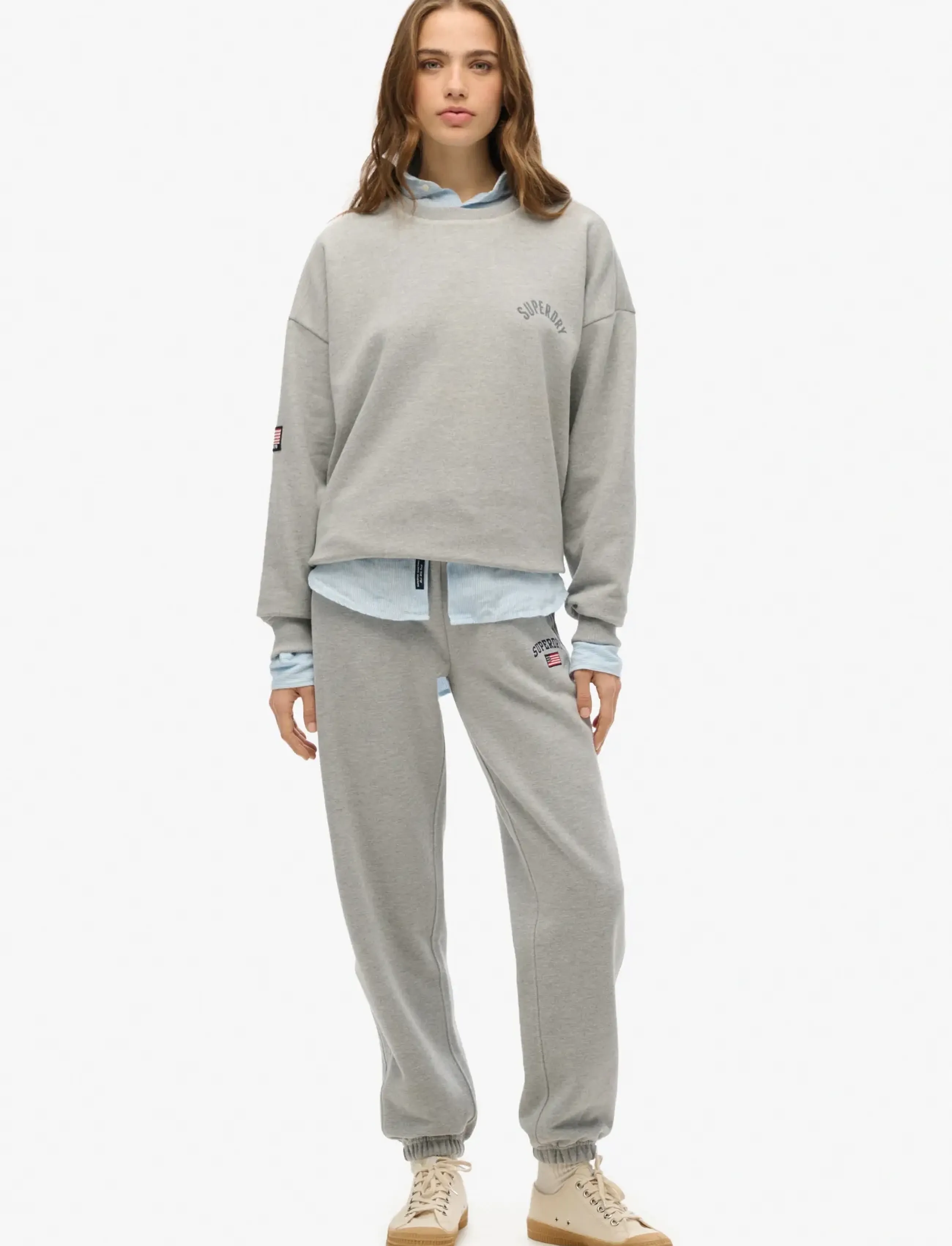 Athletic Relaxed Printed Crew 5