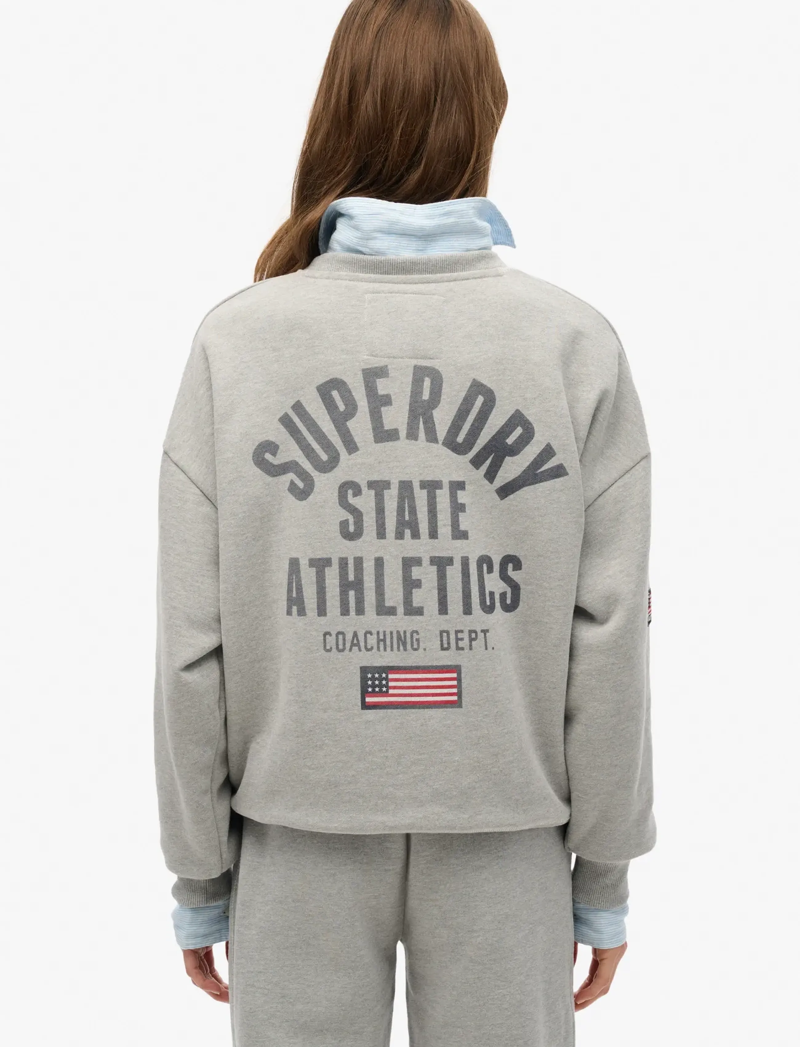 Athletic Relaxed Printed Crew 6