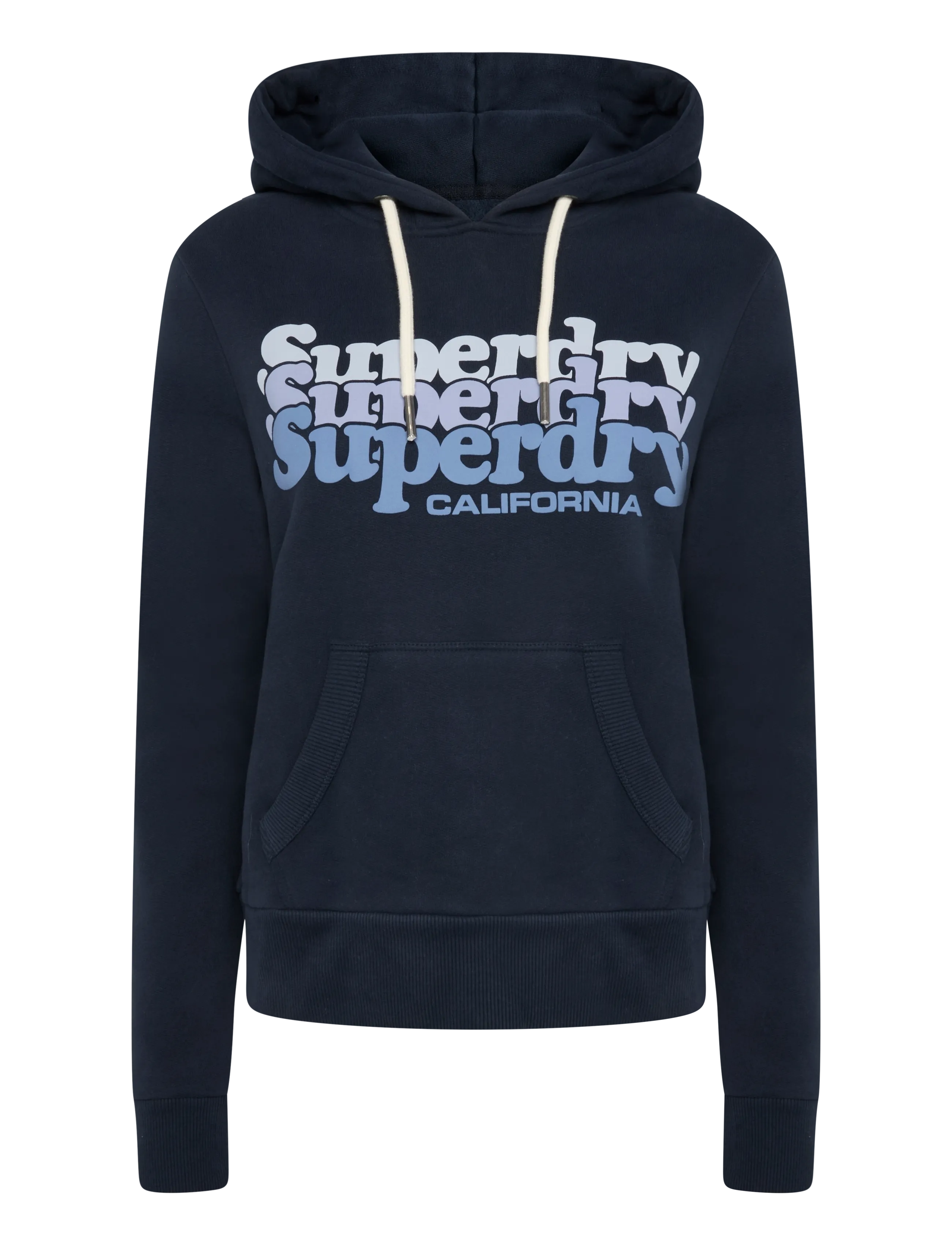 Superdry STACKED HOOD - Sweatshirts & Kapuzenpullover - ECLIPSE NAVY / navy
