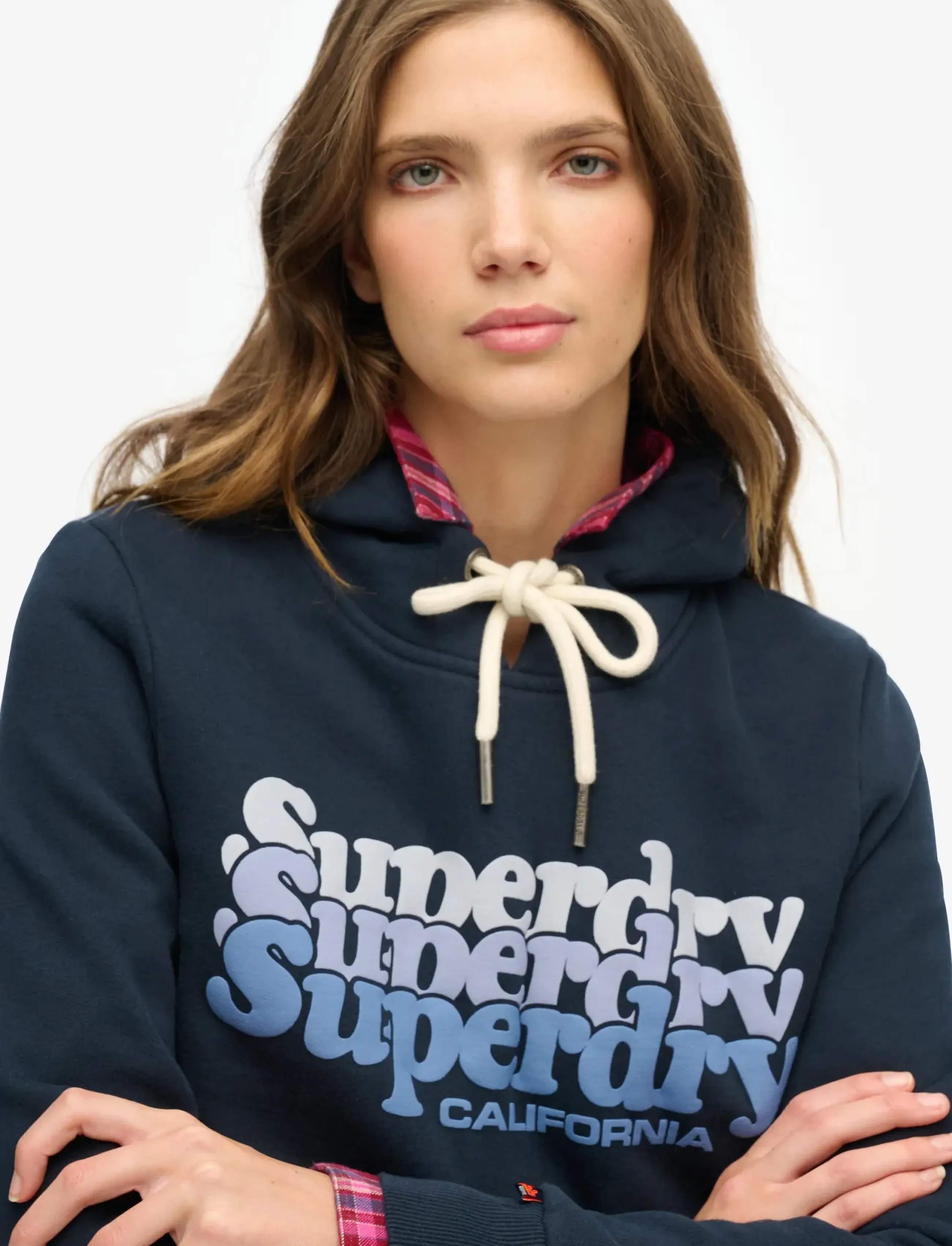 Superdry - STACKED HOOD - hoodies - eclipse navy - 2