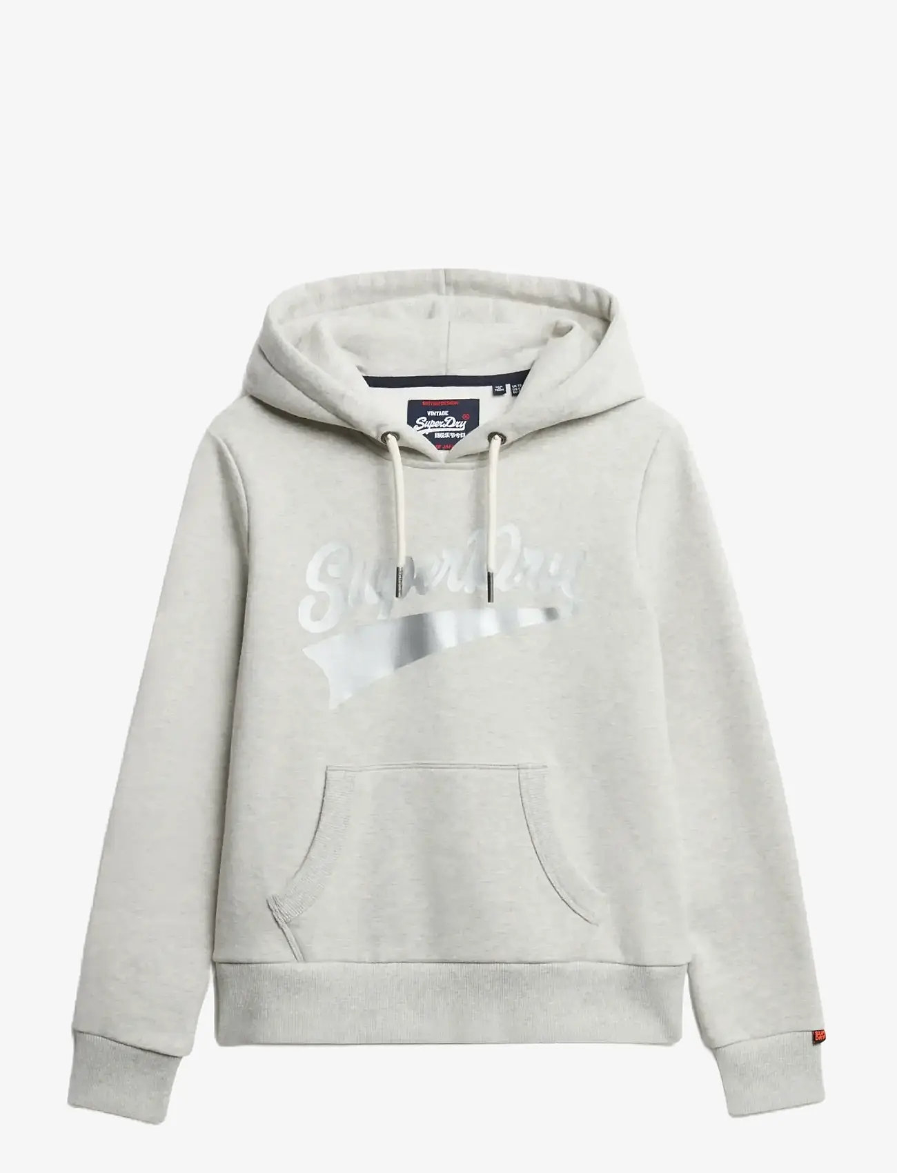 Superdry - SUPER ATHLETICS HOOD - hoodies - glacier grey marl - 1