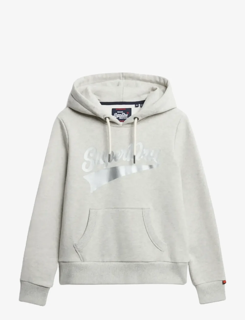 Superdry - SUPER ATHLETICS HOOD - hoodies - glacier grey marl - 1