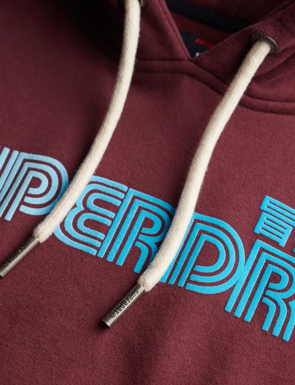 Superdry - FADED CORE HOOD - hættetrøjer - fig purple - 2