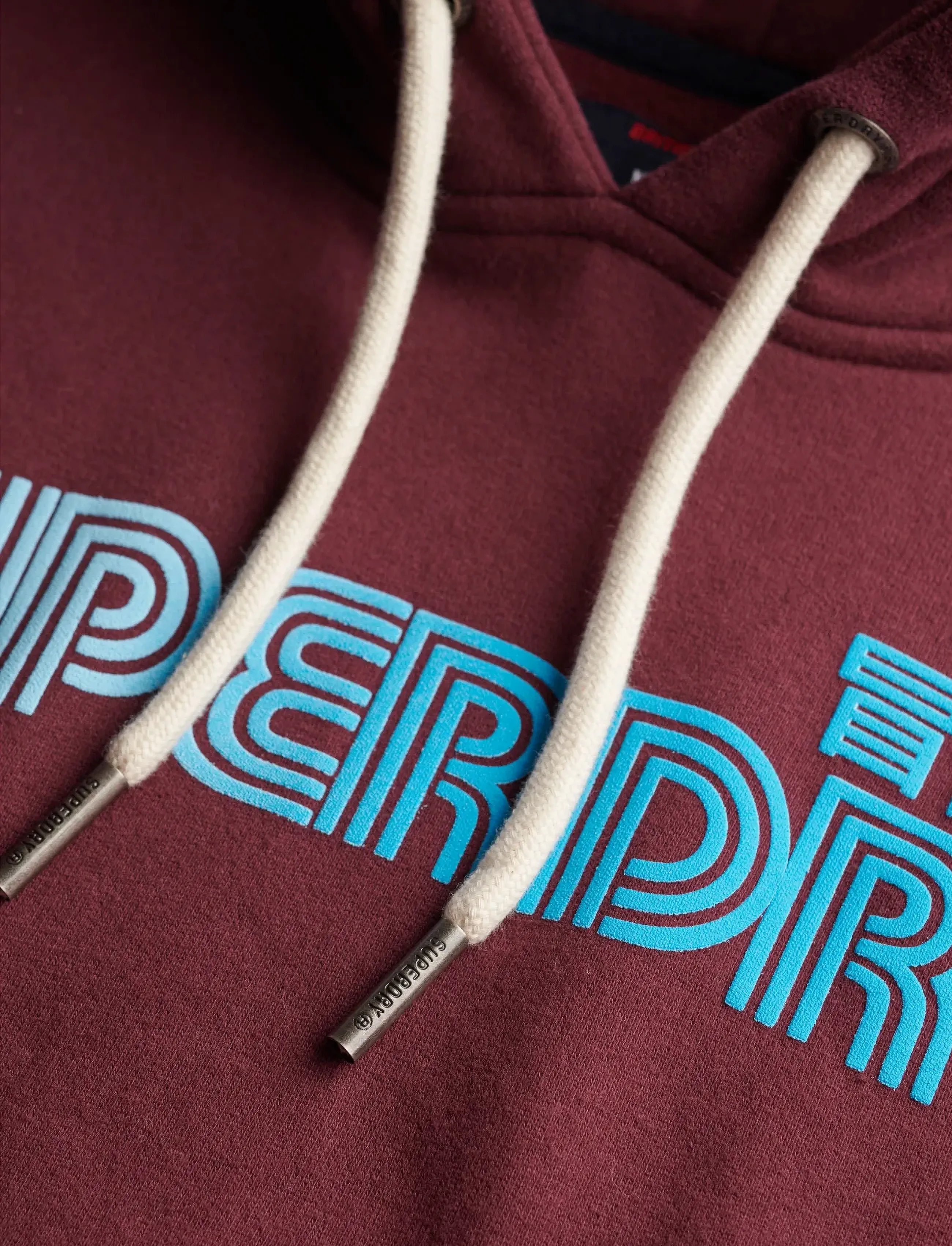 Superdry - FADED CORE HOOD - hættetrøjer - fig purple - 2