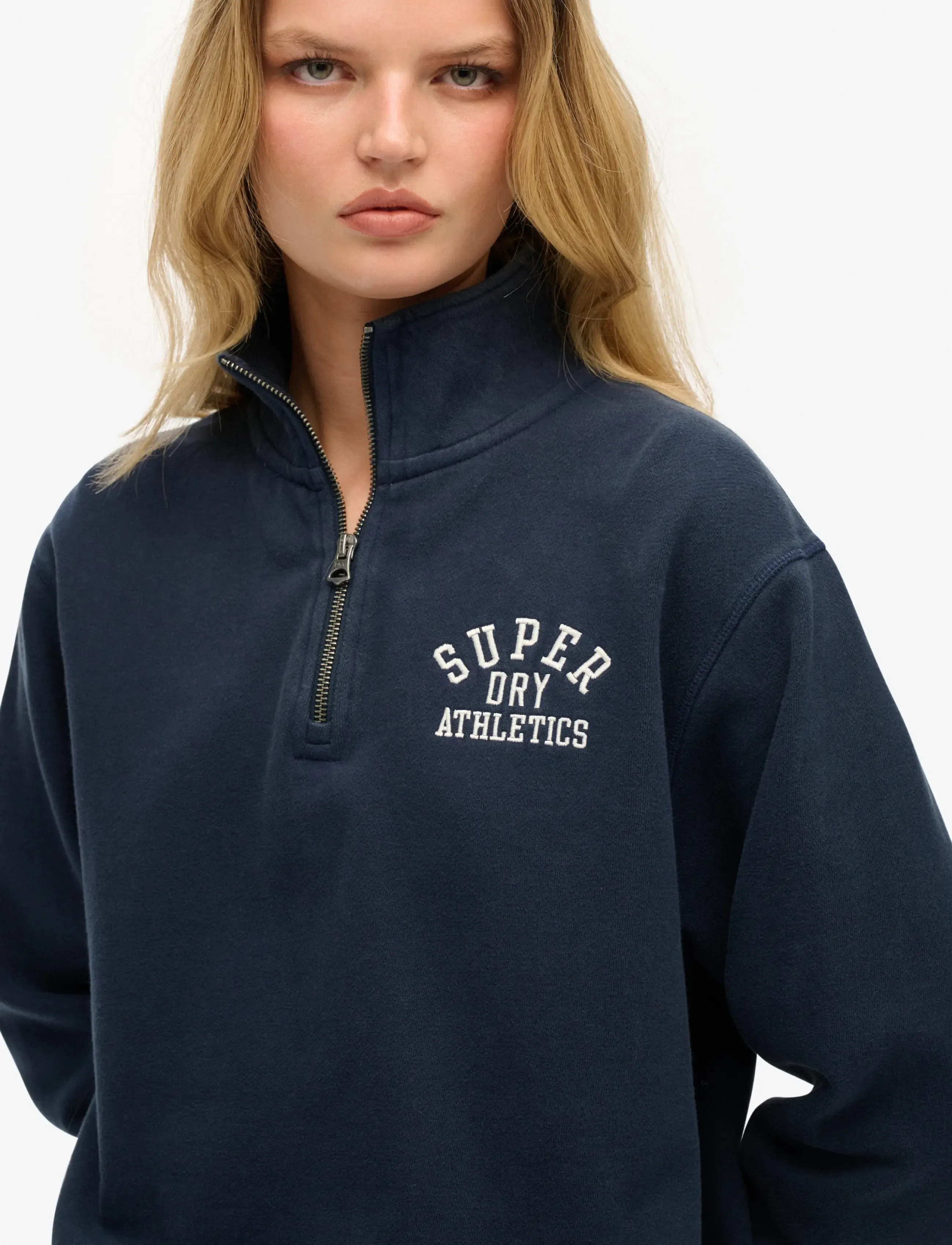 Superdry Athletic Essential Half Zip tröjor dam – bild 3