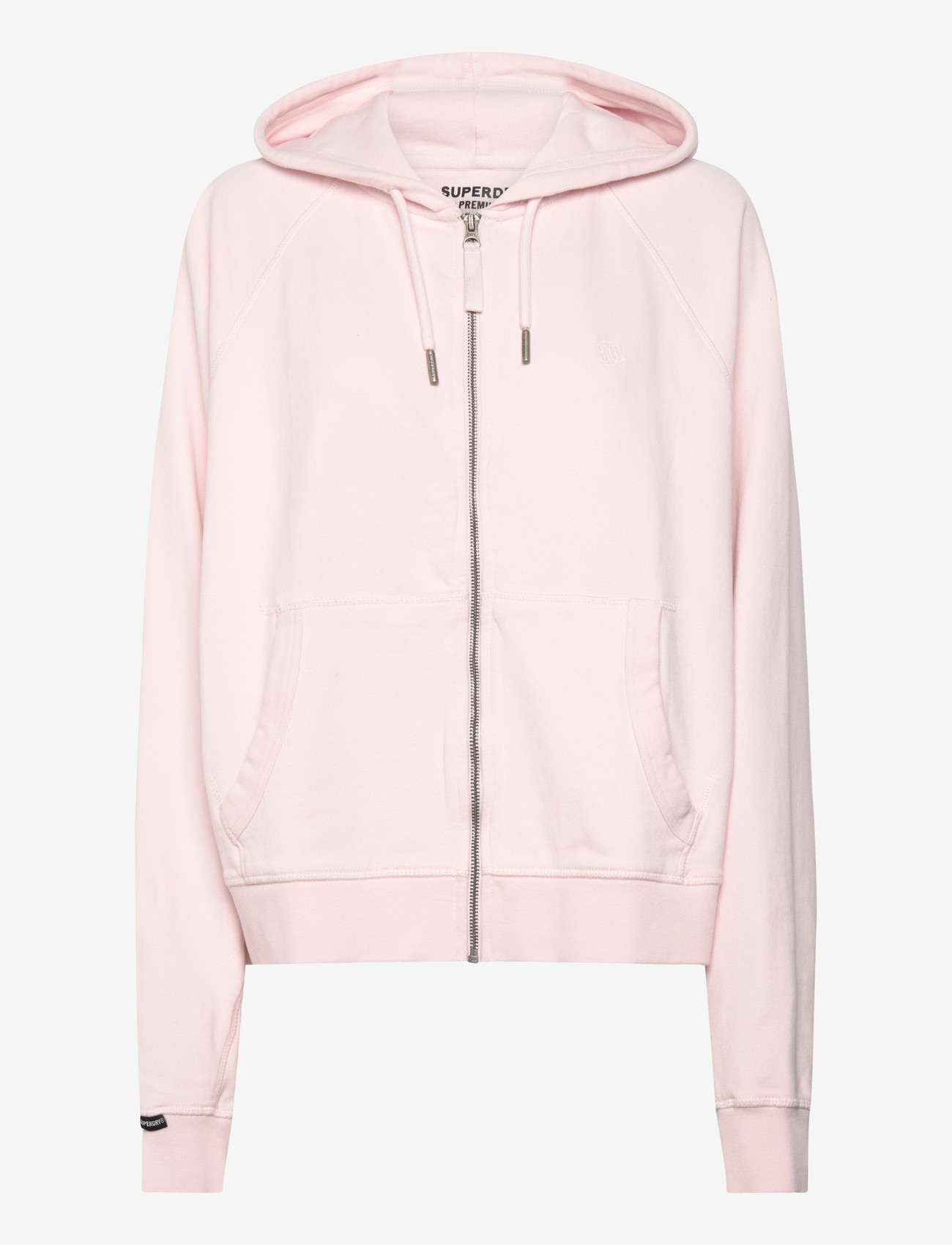 Superdry - STUDIOS RELAXED ZIP HOODIE - hættetrøjer - mauve morn pink - 1