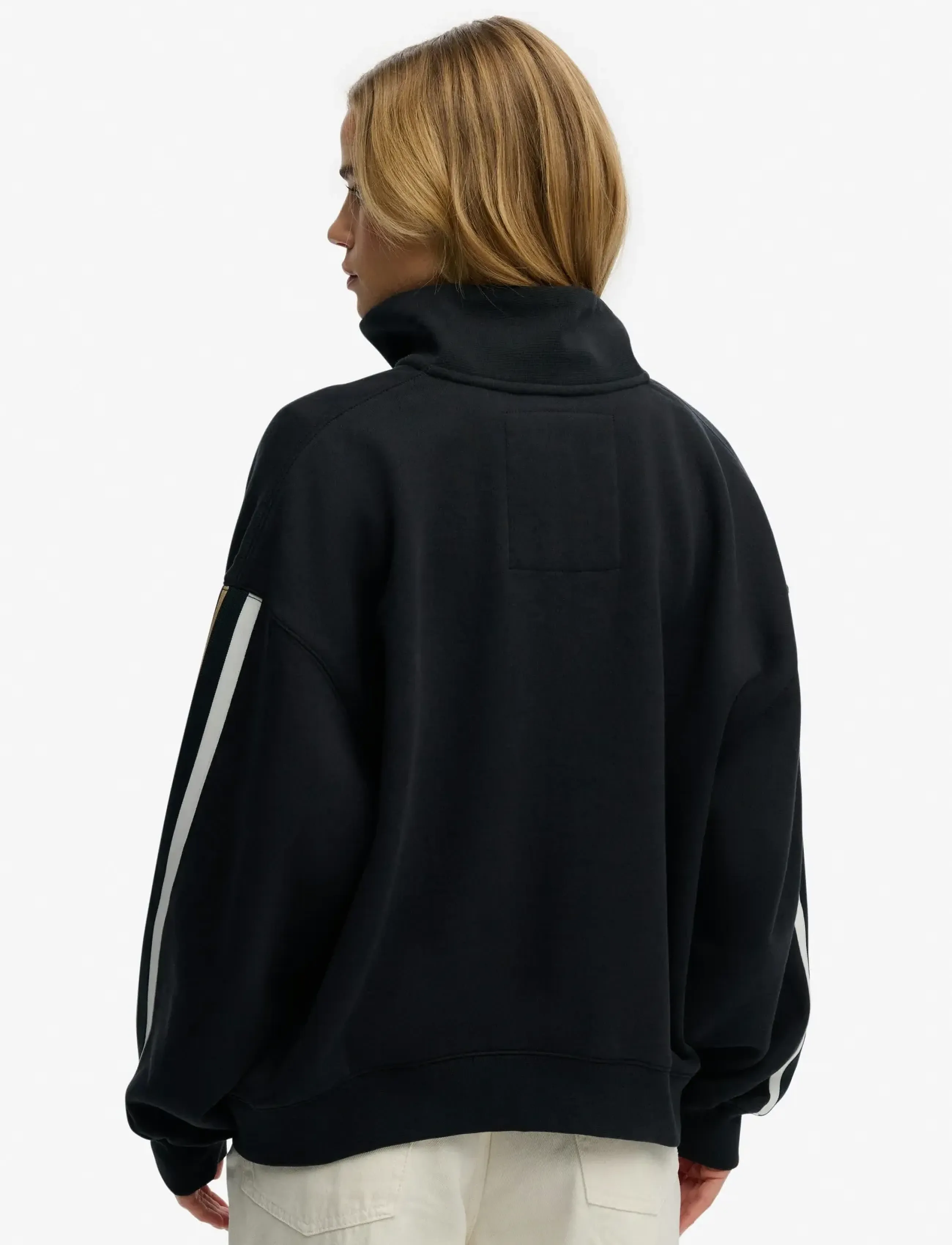 Superdry - COUNTRY CLUB APPLIQUE HALF ZIP - hverdags stil - eclipse navy - 3