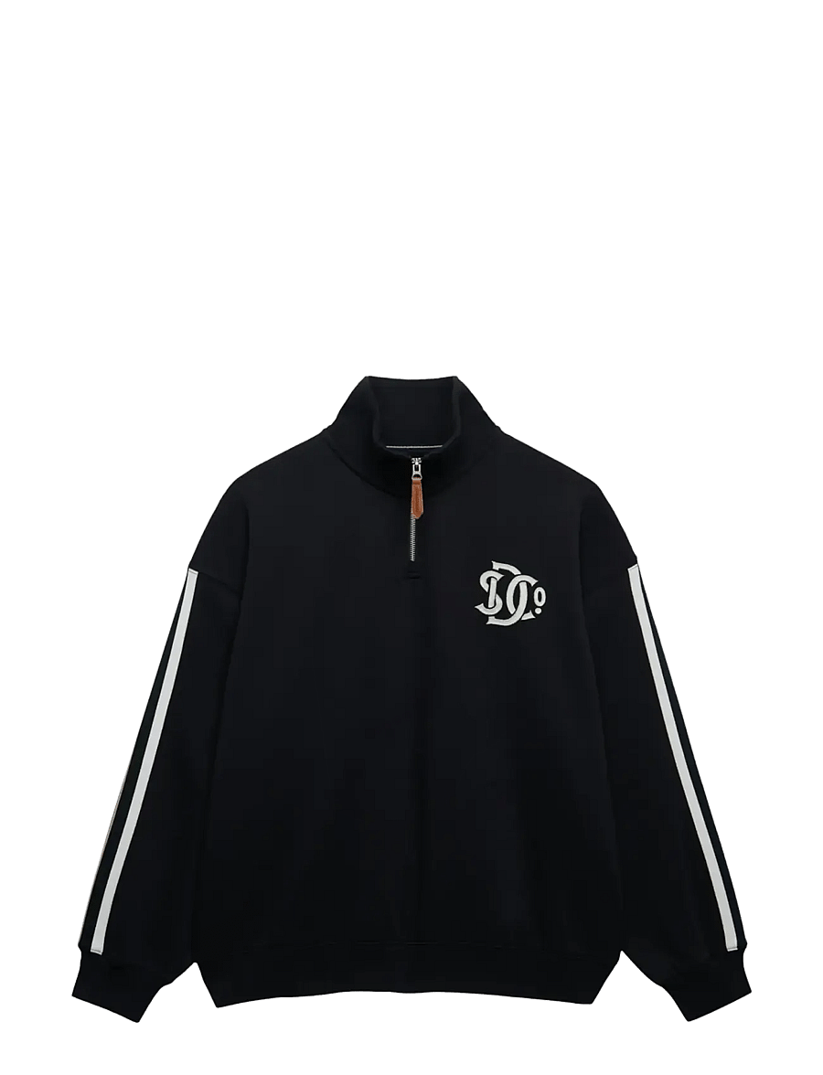 Superdry - COUNTRY CLUB APPLIQUE HALF ZIP - hverdags stil - eclipse navy - 2