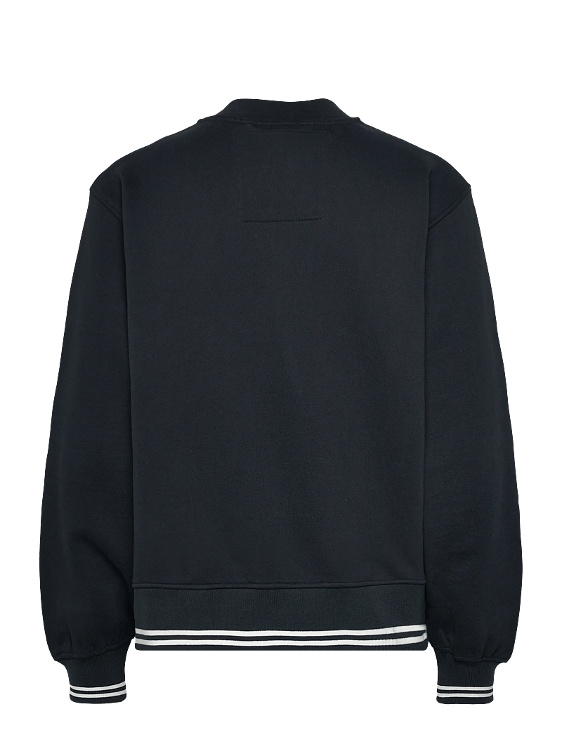 Superdry - COUNTRY CLUB JERSEY BOMBER - Överdelar - eclipse navy - 2