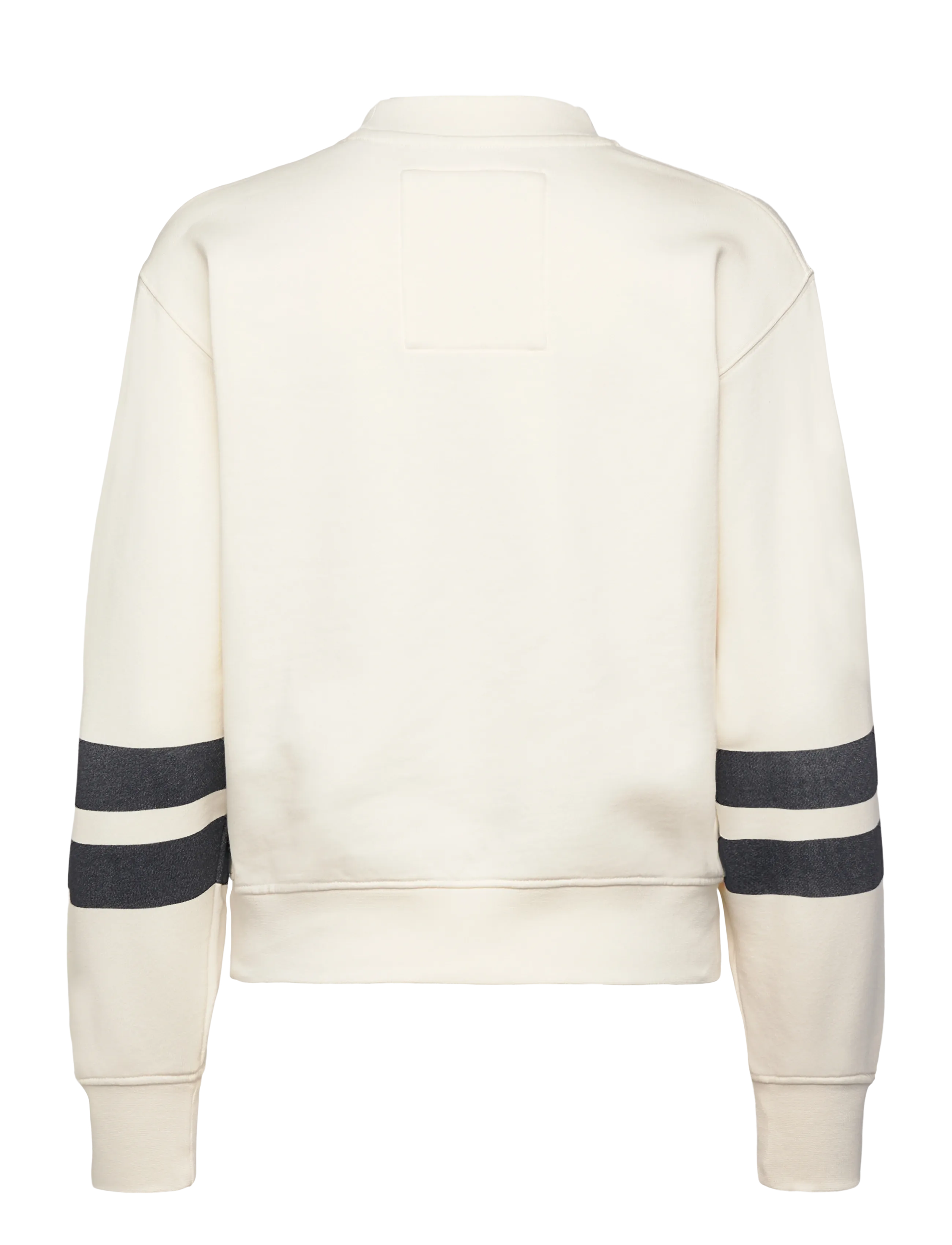 Superdry - VARSITY SCRIPT LOOSE CREW - dressipluusid ja kapuutsiga dressipluusid - cream - 2