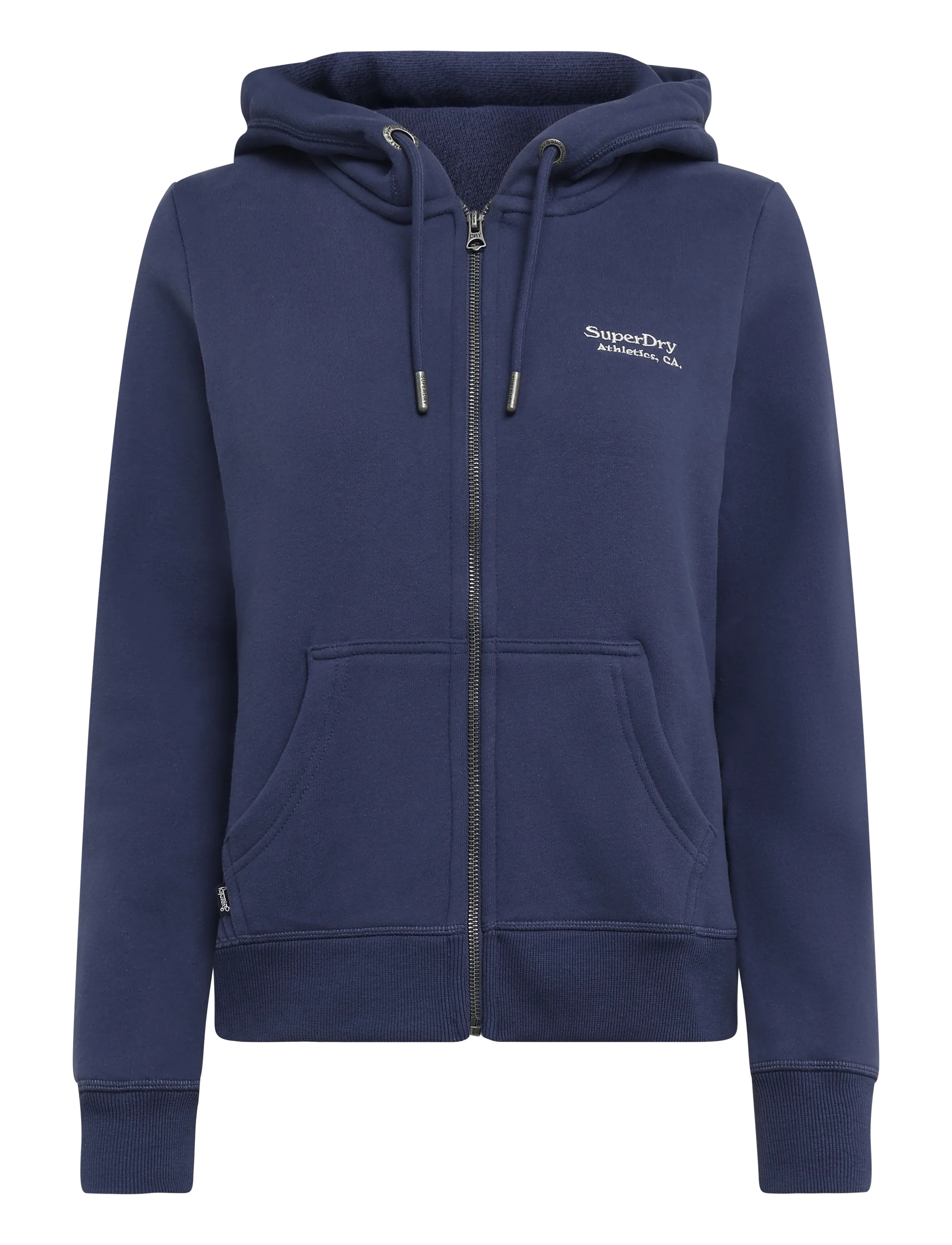 Superdry ESSENTIAL LOGO ZIP HOODIE - Kläder - MARINER NAVY / navy