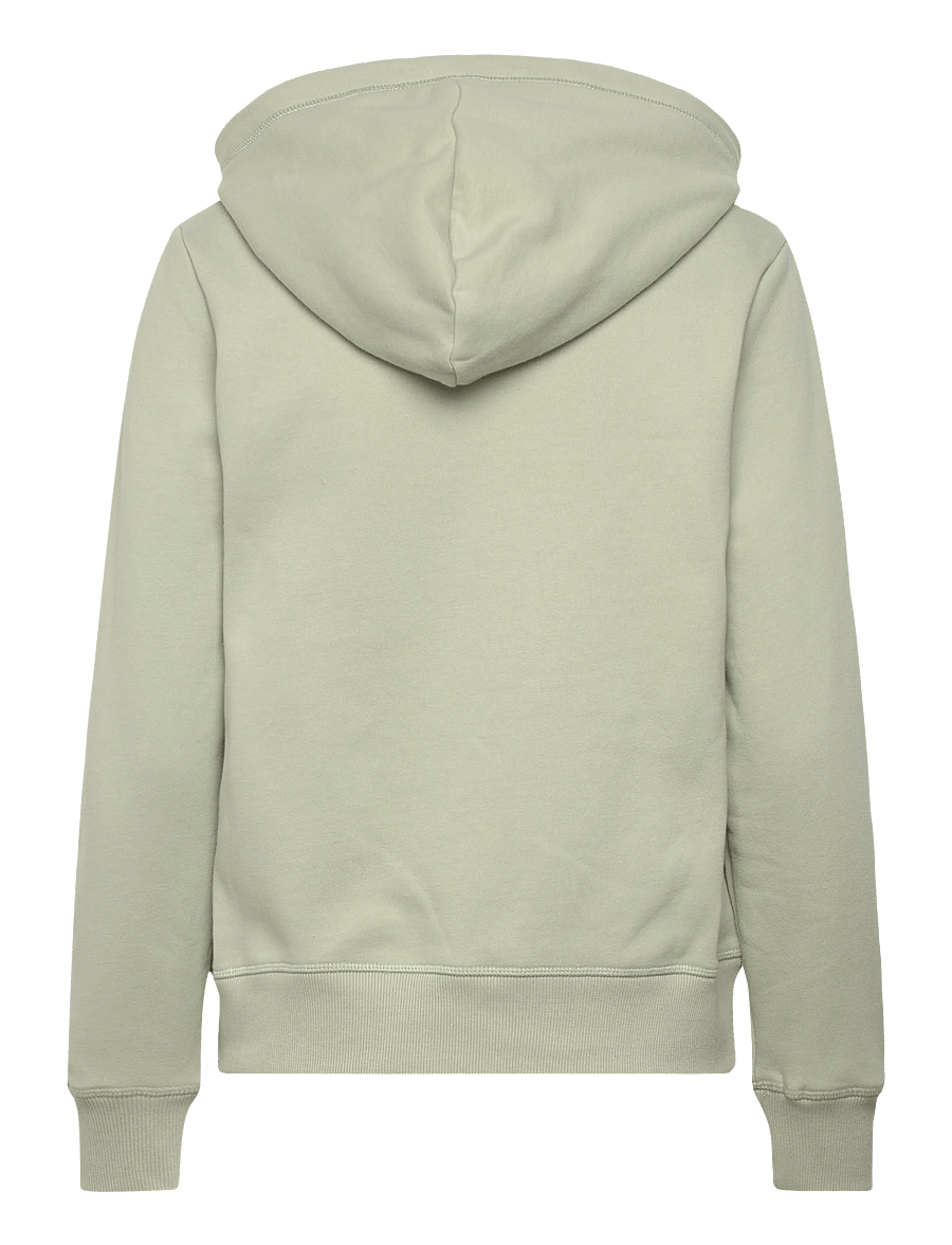 Superdry - ESSENTIAL LOGO ZIPHOOD HB - hoodies - dusty sage - 2