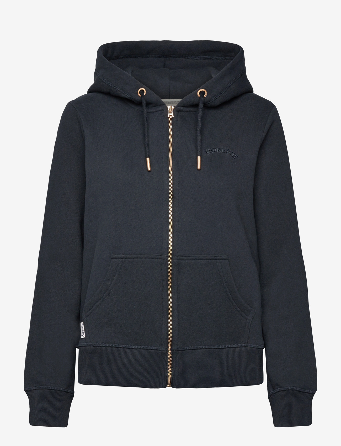 Superdry - ESSENTIAL LOGO ZIPHOOD HB - hoodies - eclipse navy - 1