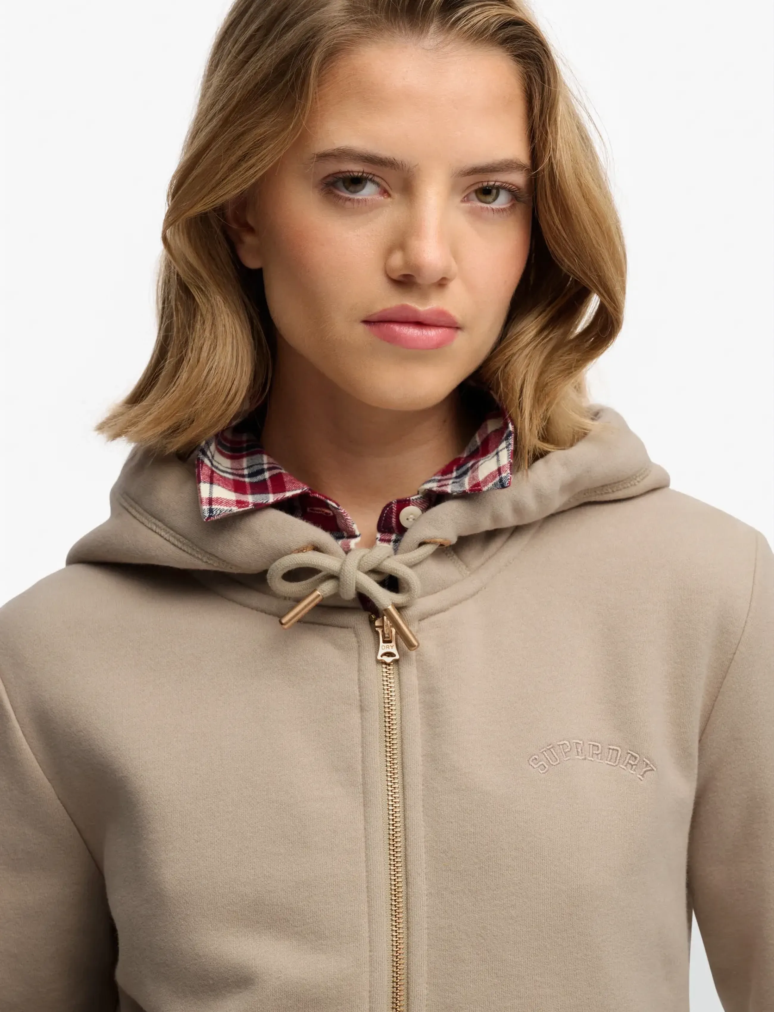 Superdry - ESSENTIAL LOGO ZIPHOOD HB - hoodies - feather grey - 3