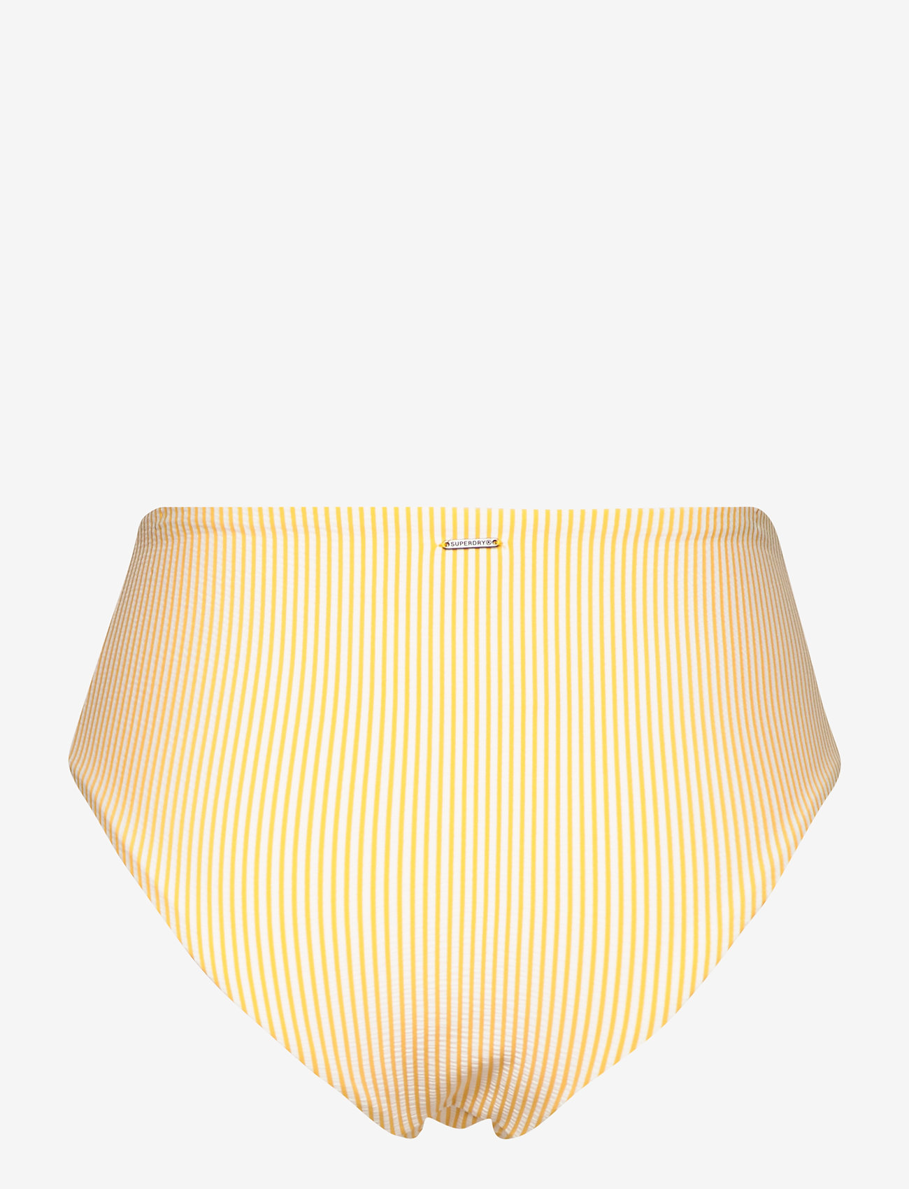 Superdry - HIGH WAIST BIKINI BRIEF - korkeavyötäröiset bikinihousut - pigment yellow - 1