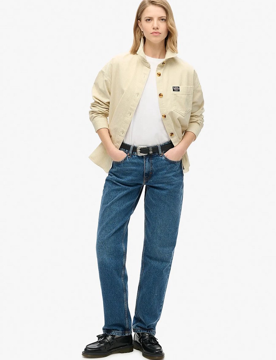 Superdry - CHUNKY CORD OVERSHIRT - overshirts - birch - 2