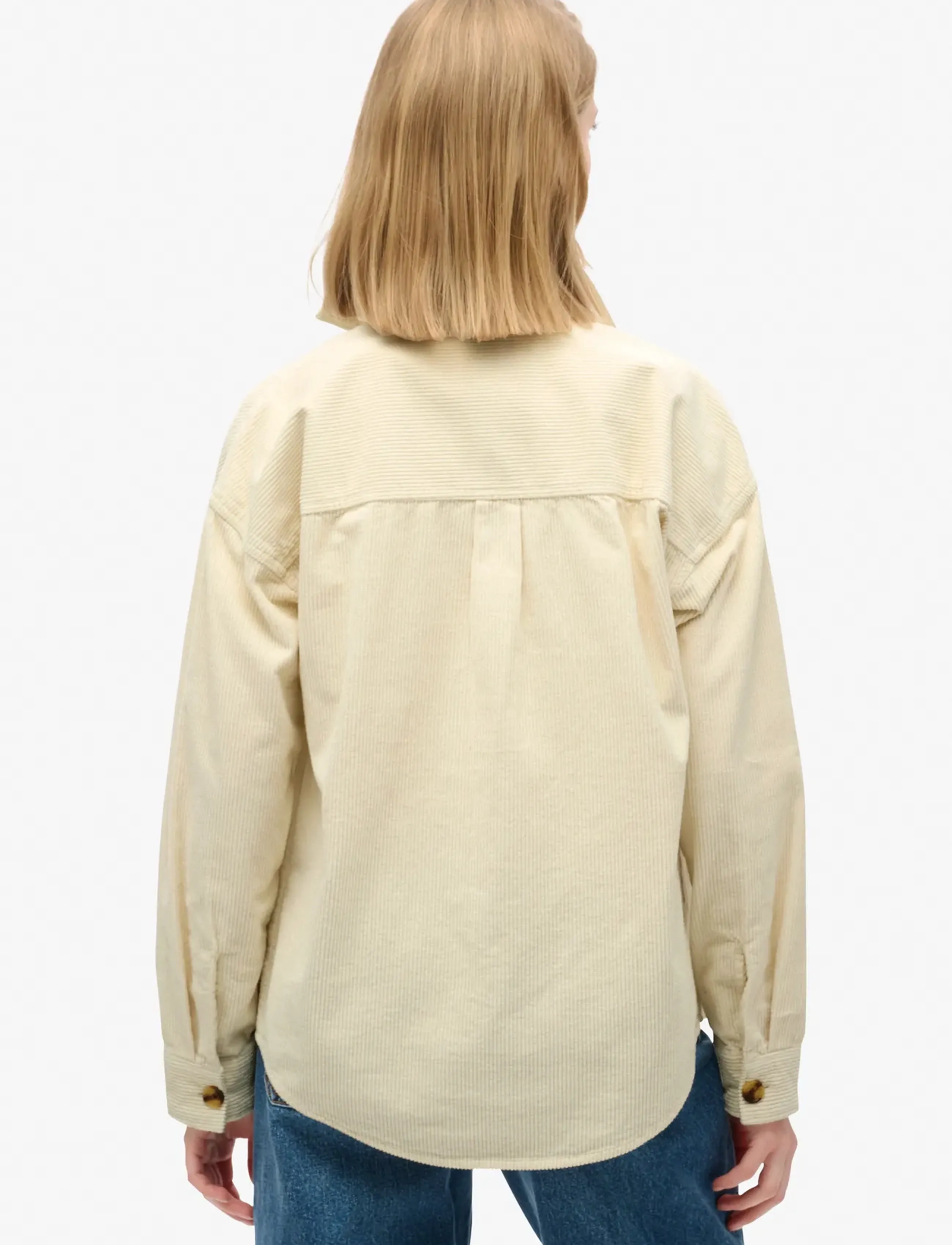 Superdry - CHUNKY CORD OVERSHIRT - damen - birch - 4