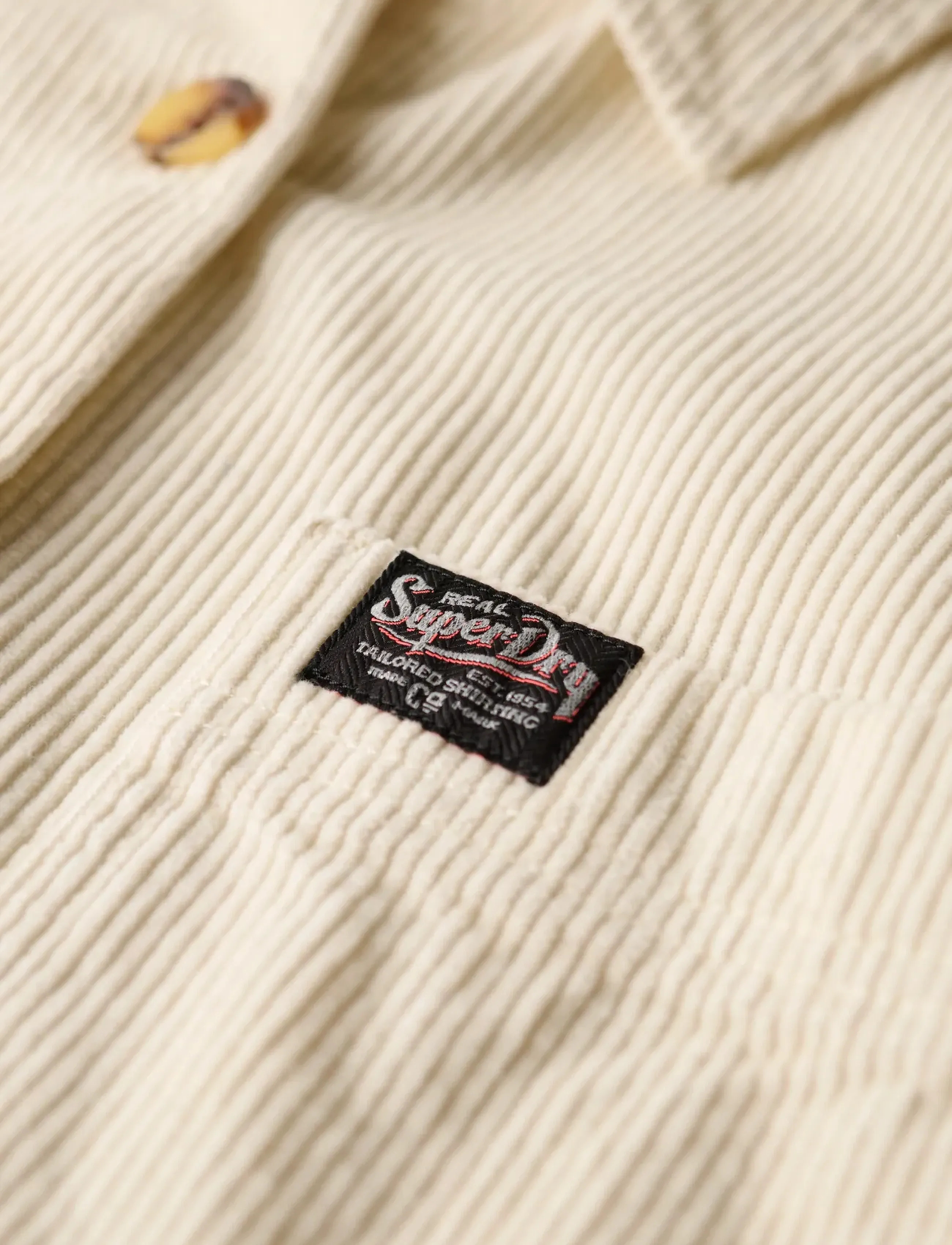 Superdry - CHUNKY CORD OVERSHIRT - damen - birch - 5