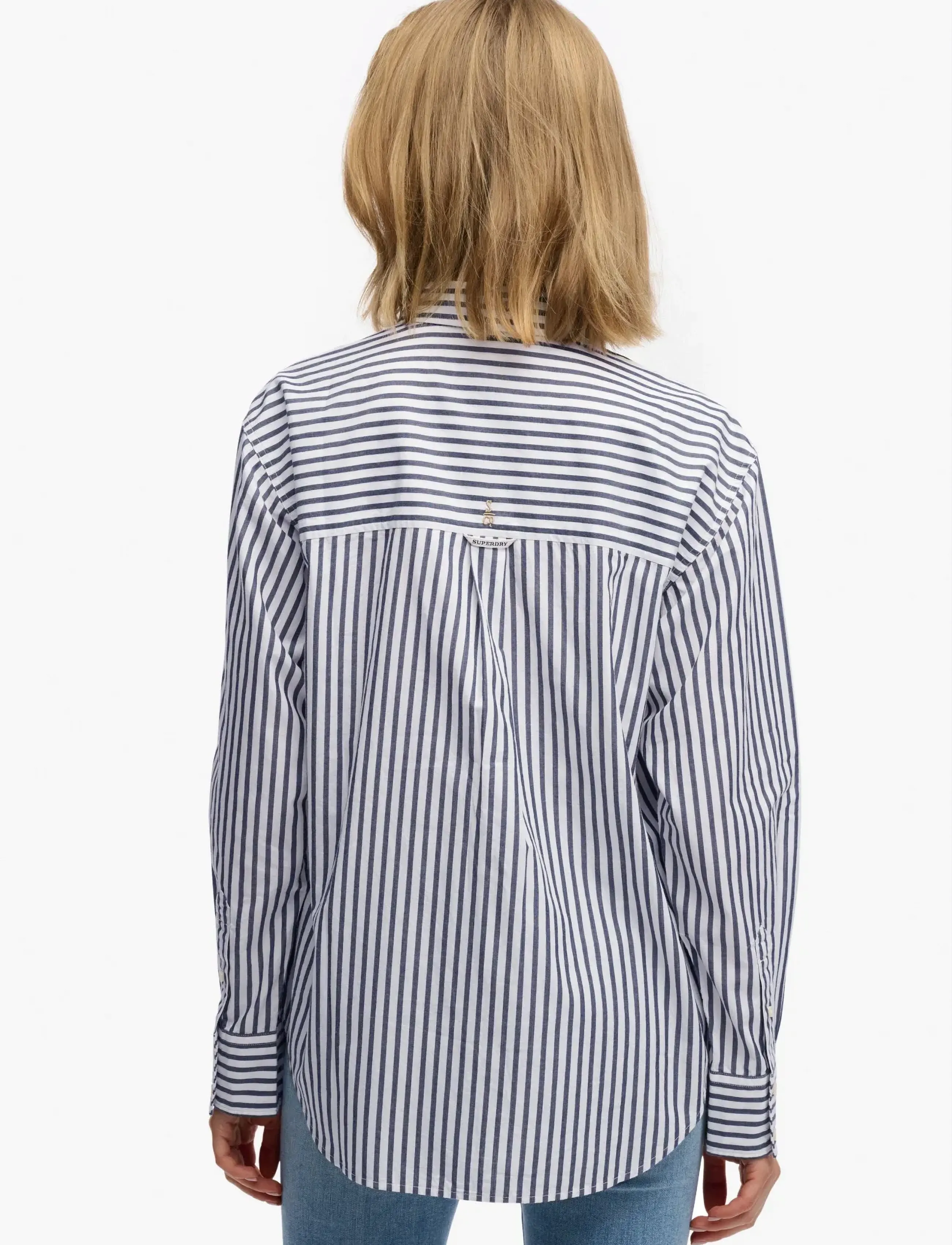 Superdry Relaxed Poplin Shirt skjortor dam – bild 7