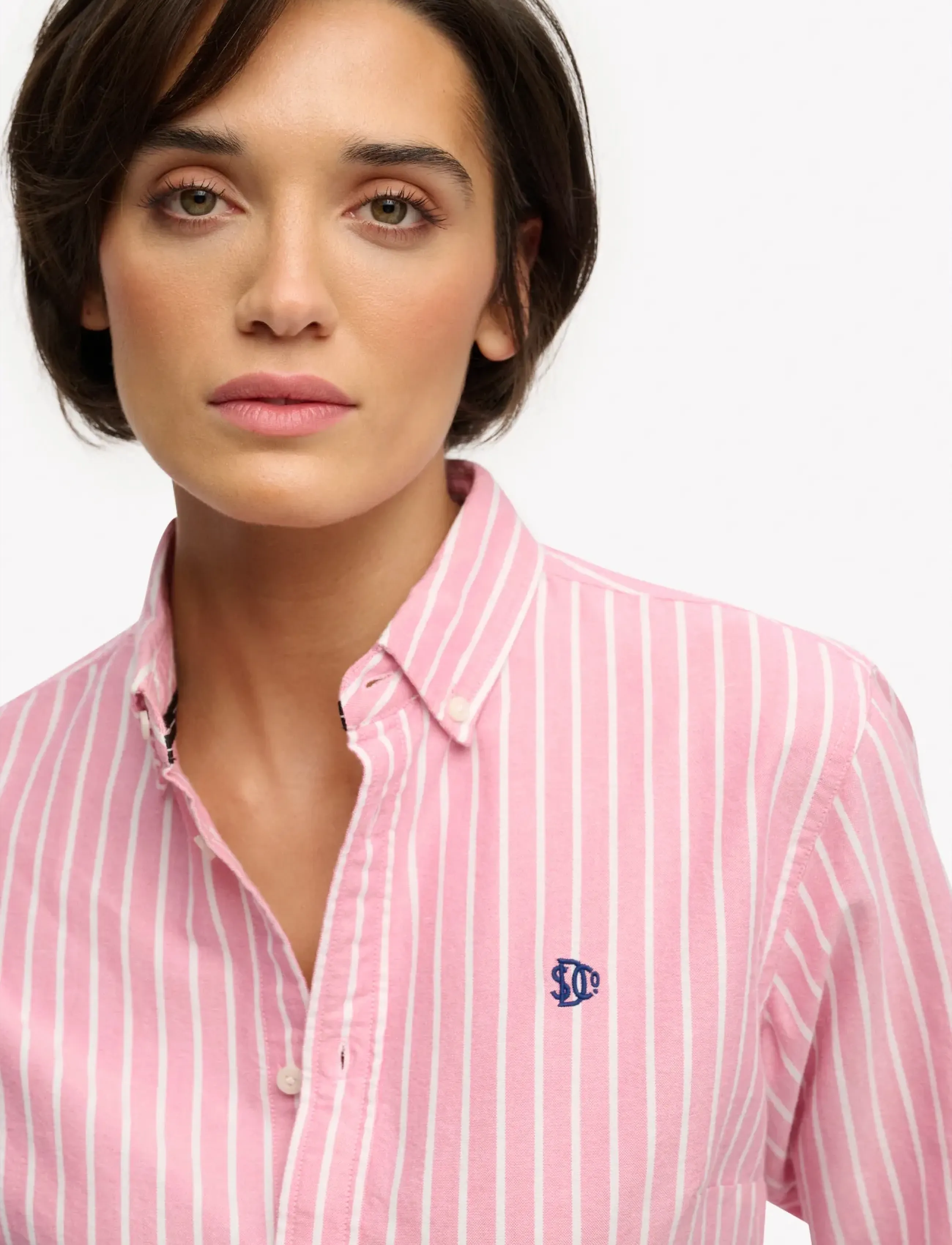 Superdry Slim Oxford Bd L,S Shirt skjortor dam – bild 9