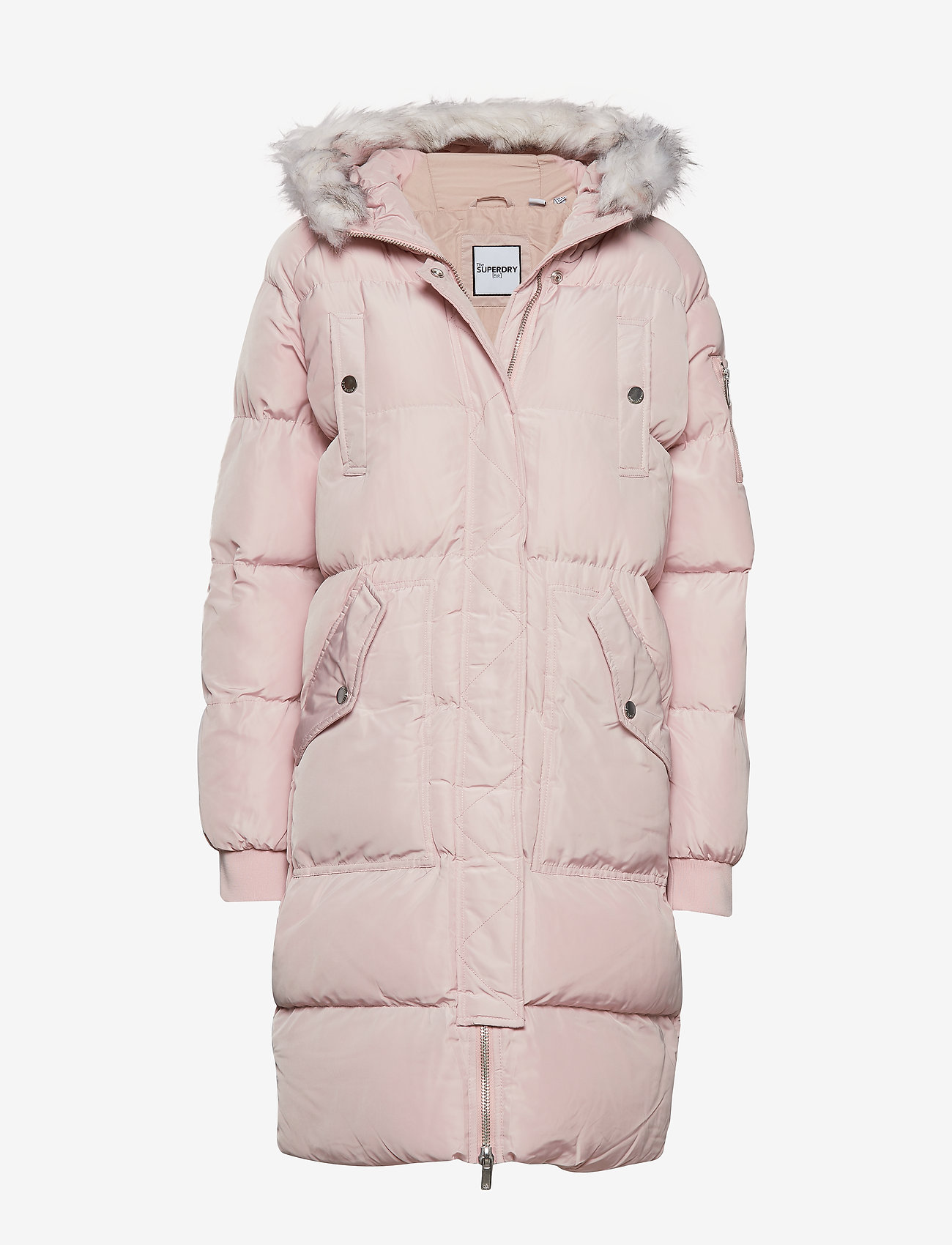 LUXE LONGLINE PUFFER - LIGHT CHESTNUT