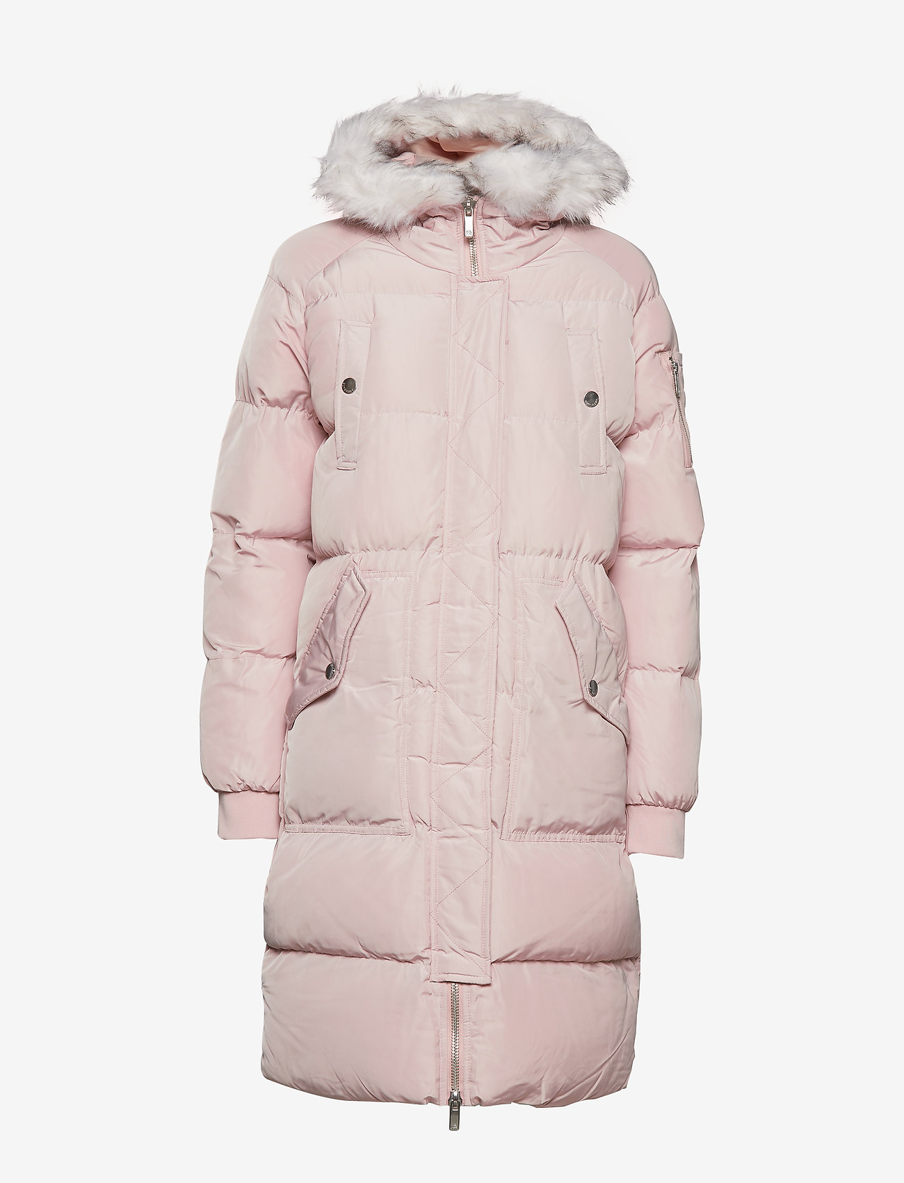 Superdry - LUXE LONGLINE PUFFER - light chestnut - 1