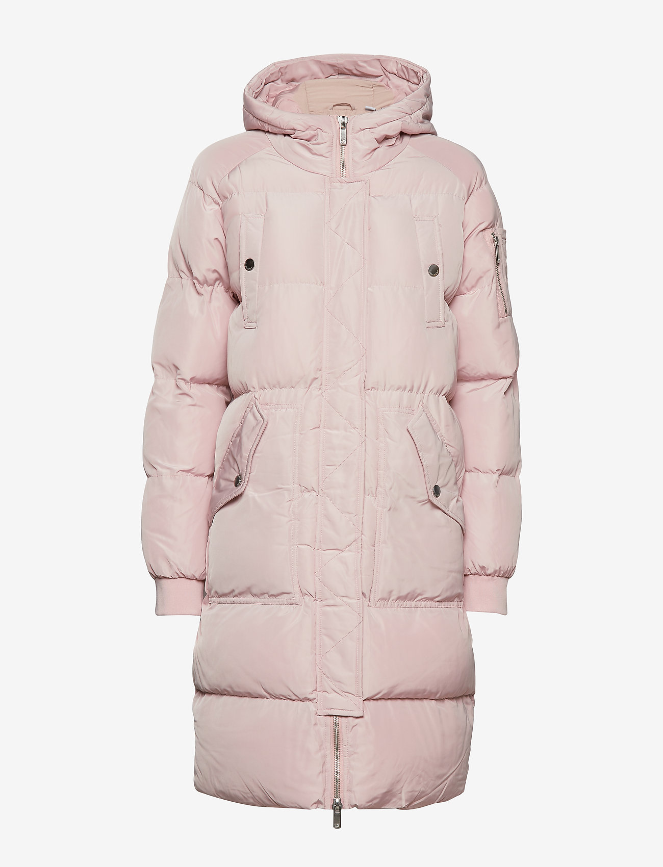 Superdry - LUXE LONGLINE PUFFER - light chestnut - 2