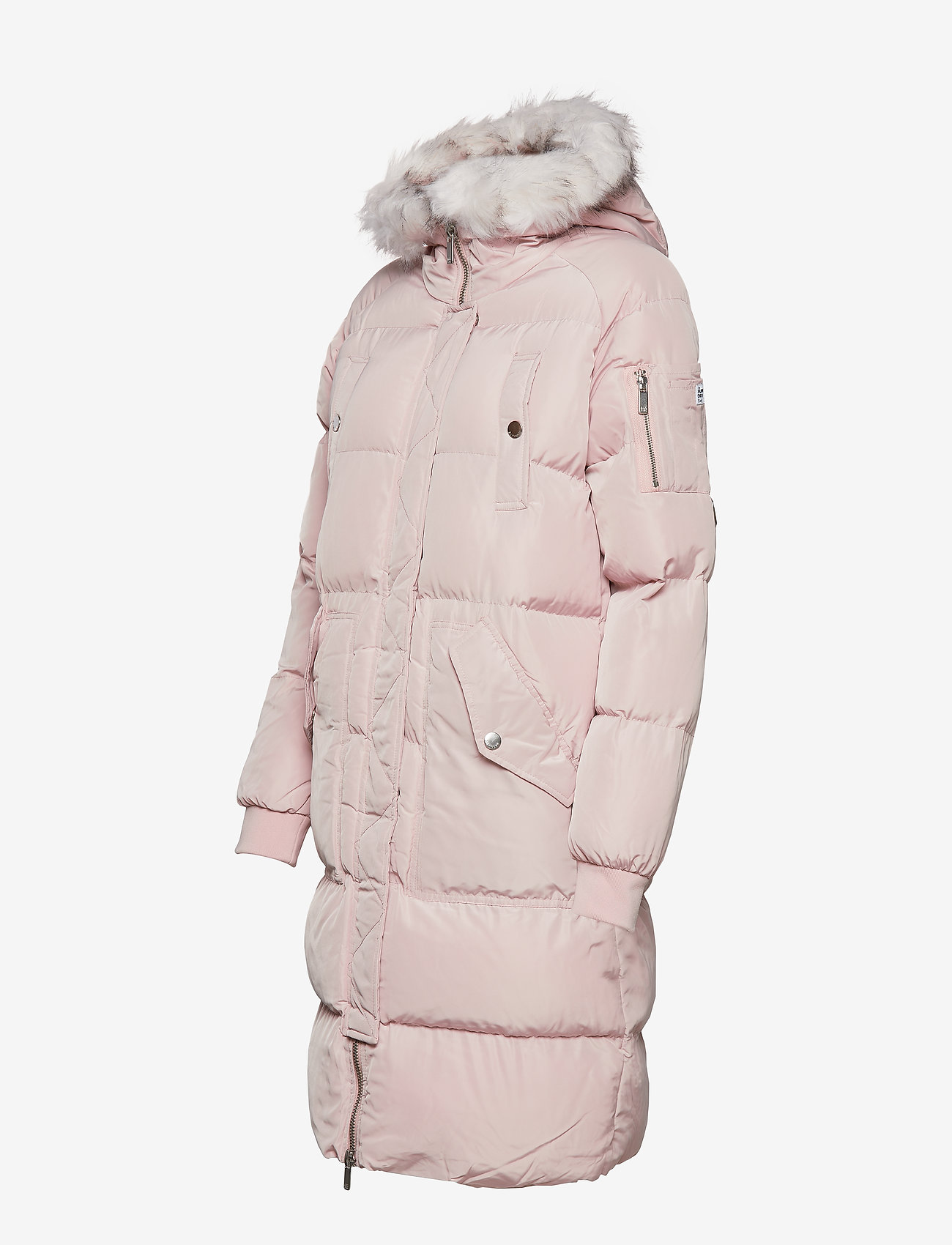 Superdry - LUXE LONGLINE PUFFER - light chestnut - 5