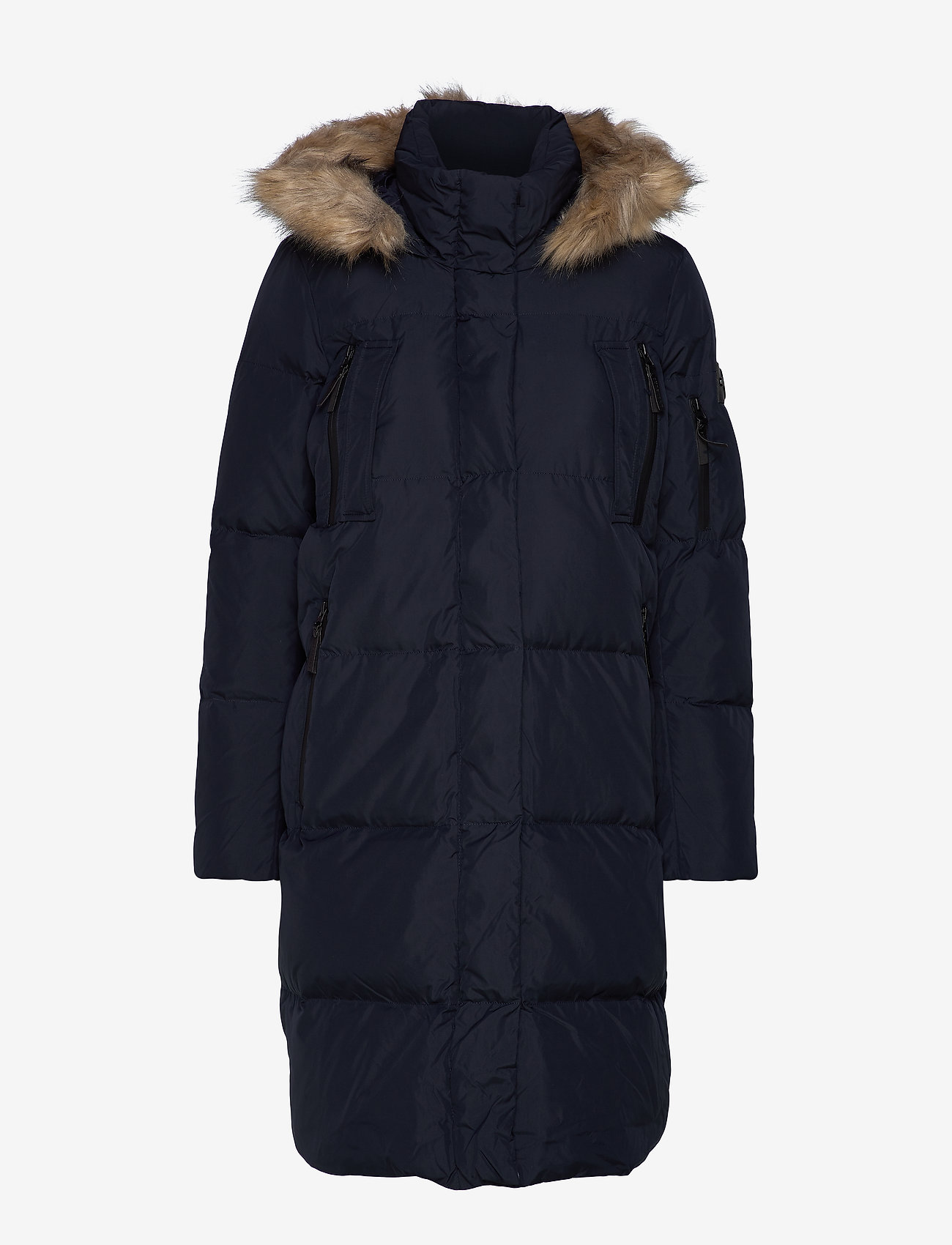 Superdry - PREMIUM DOWN LOUISA COAT - blue graphite - 1
