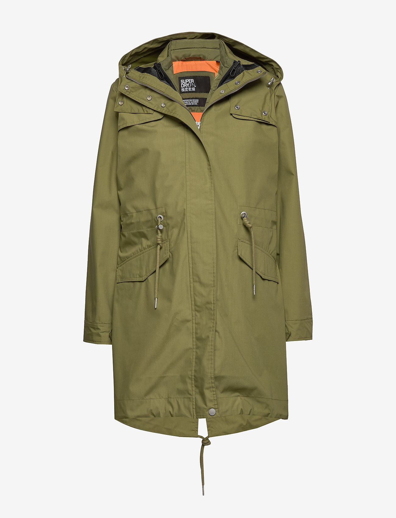Superdry - LS ESSENTIALS PARKA - capulet olive - 0