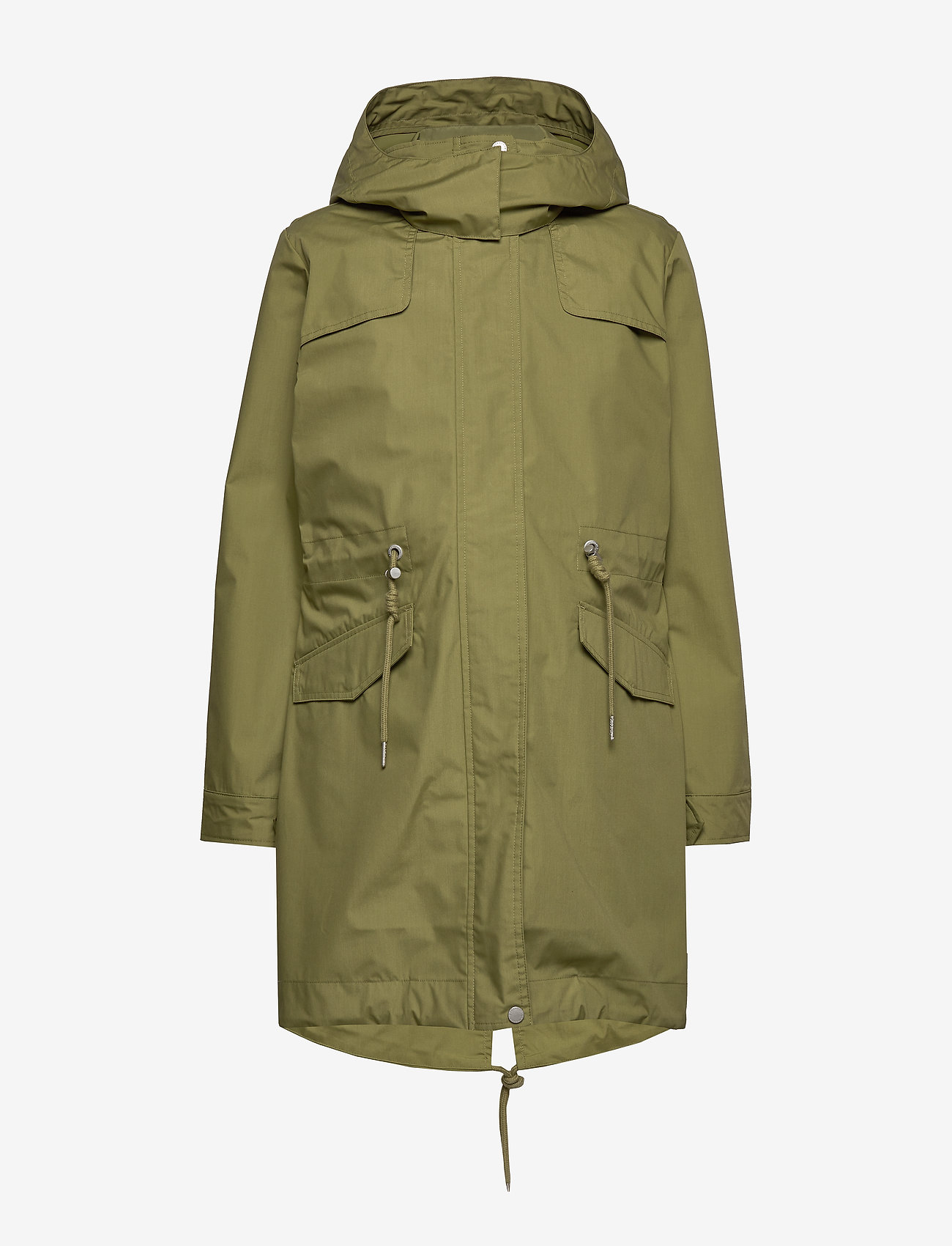Superdry - LS ESSENTIALS PARKA - capulet olive - 1