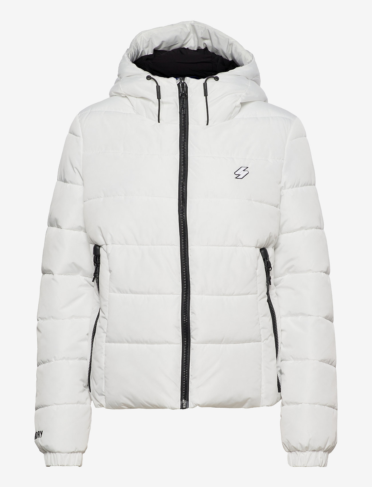 Superdry - HOODED SPIRIT SPORTS PUFFER - optic - 0