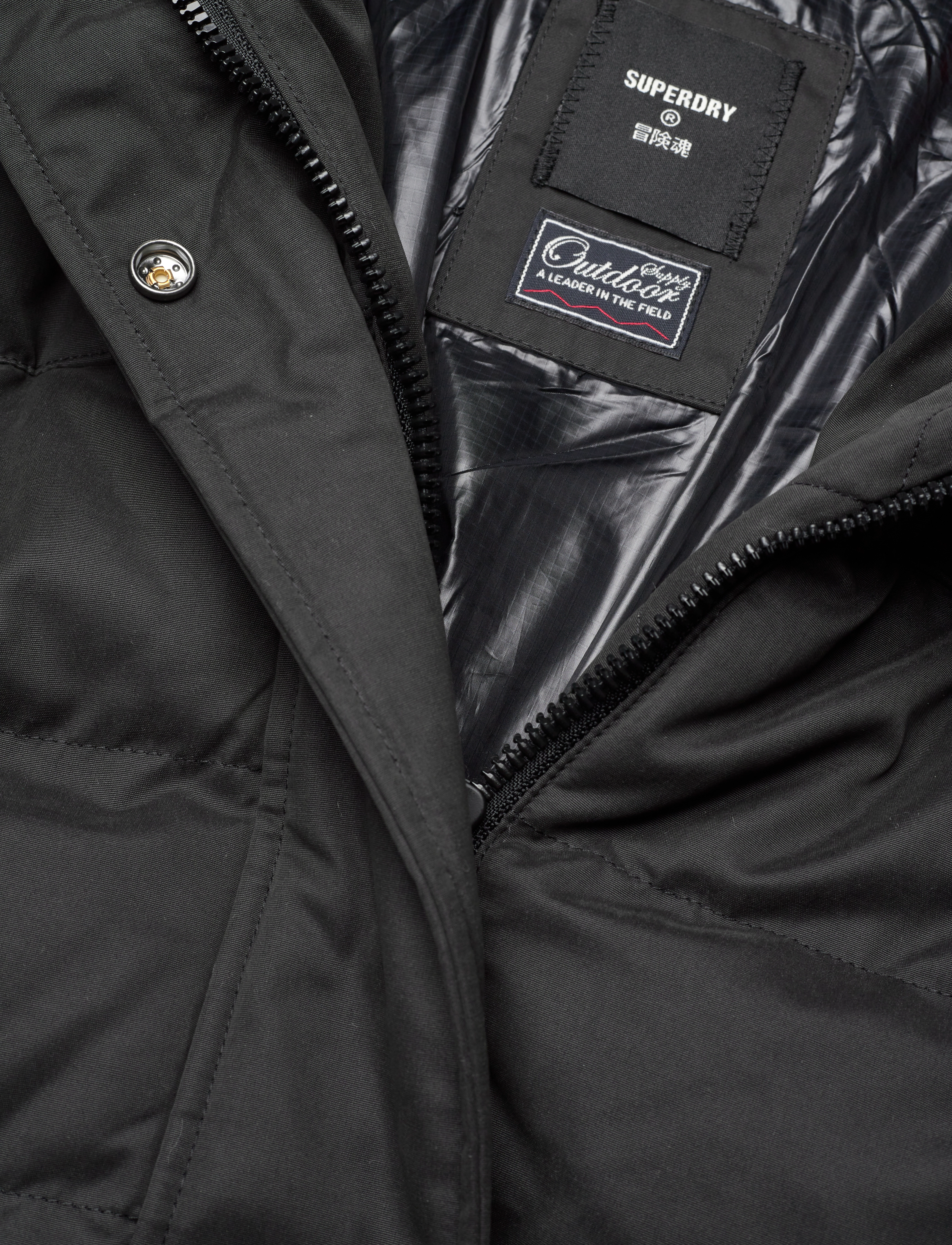 Superdry - MF EXPEDITION LONG LINE PARKA - black - 5