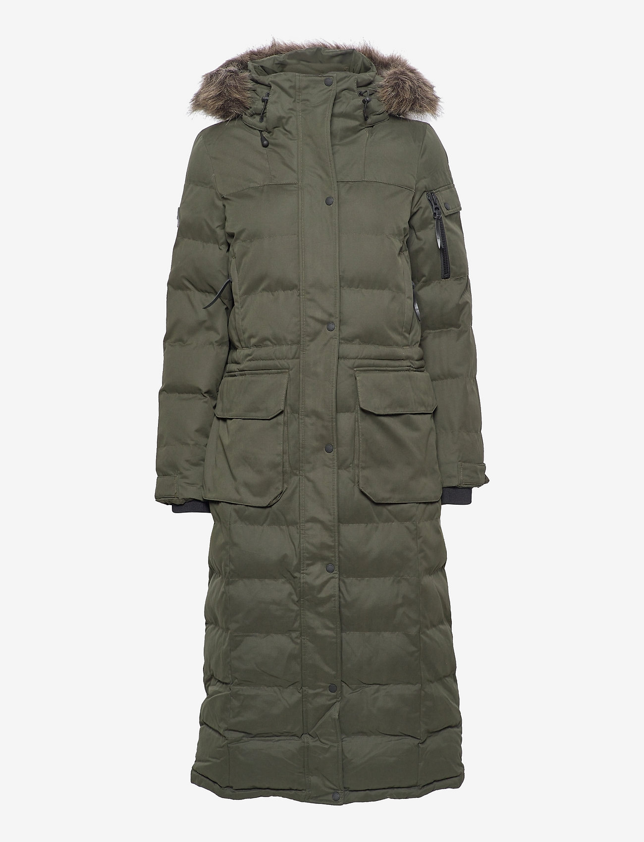 Superdry - MF EXPEDITION LONG LINE PARKA - winter jackets - surplus goods olive - 0