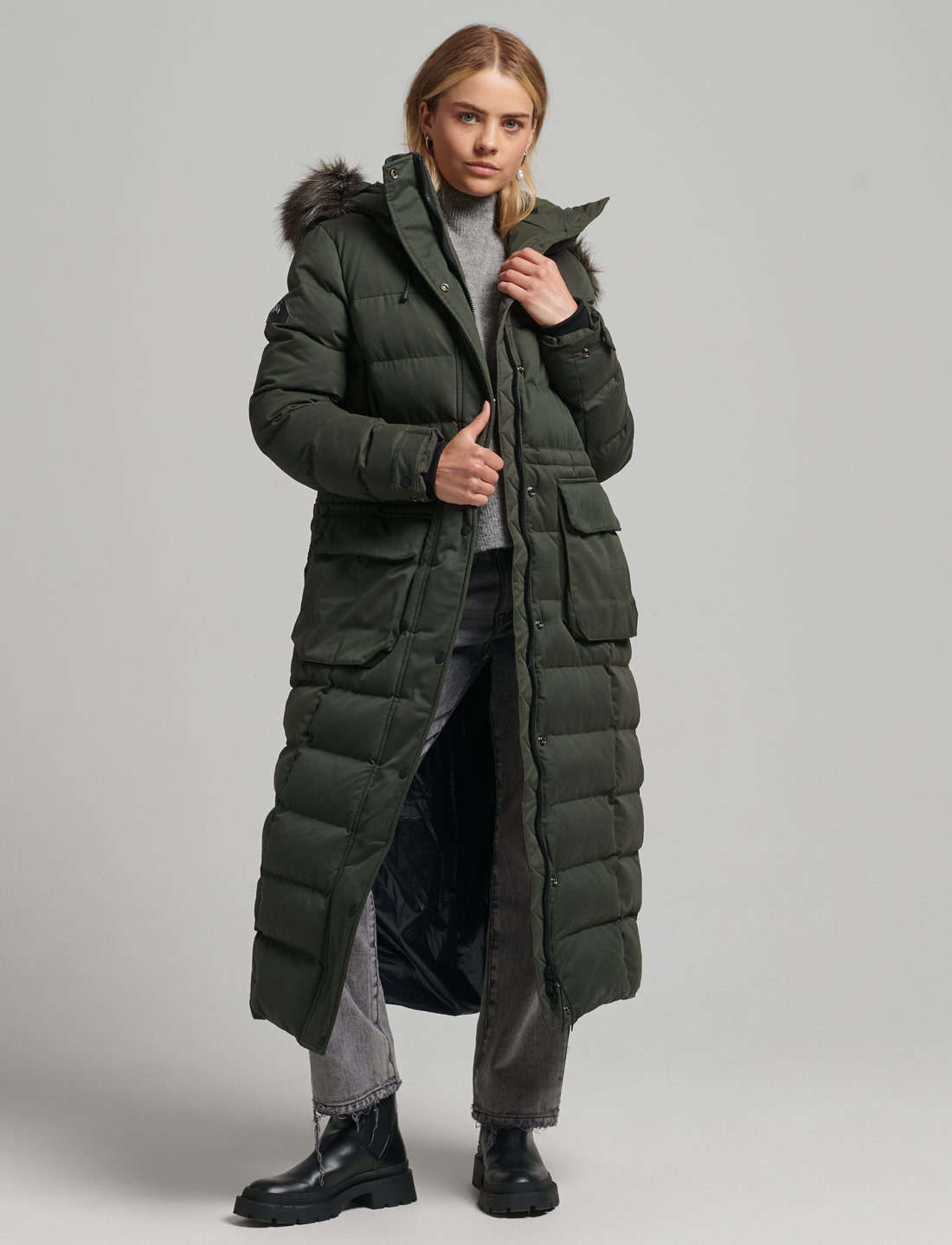 Superdry Mf Expedition Long Line Parka 199.99 . Buy Padded
