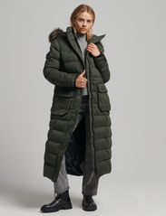 Superdry - MF EXPEDITION LONG LINE PARKA - Žieminės striukės - surplus goods olive - 2