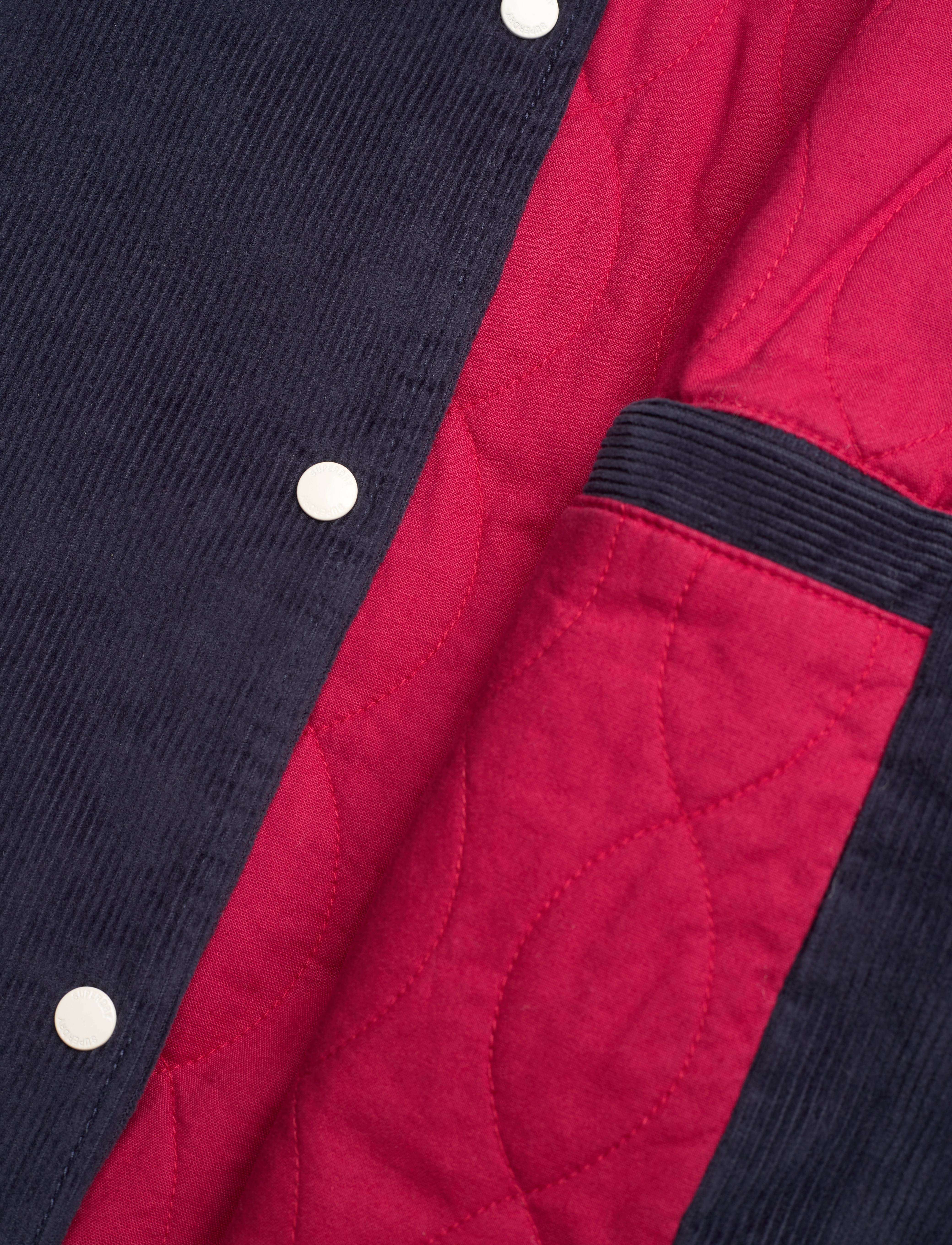 Superdry - VINTAGE CORD COACH BOMBER - rich navy - 4