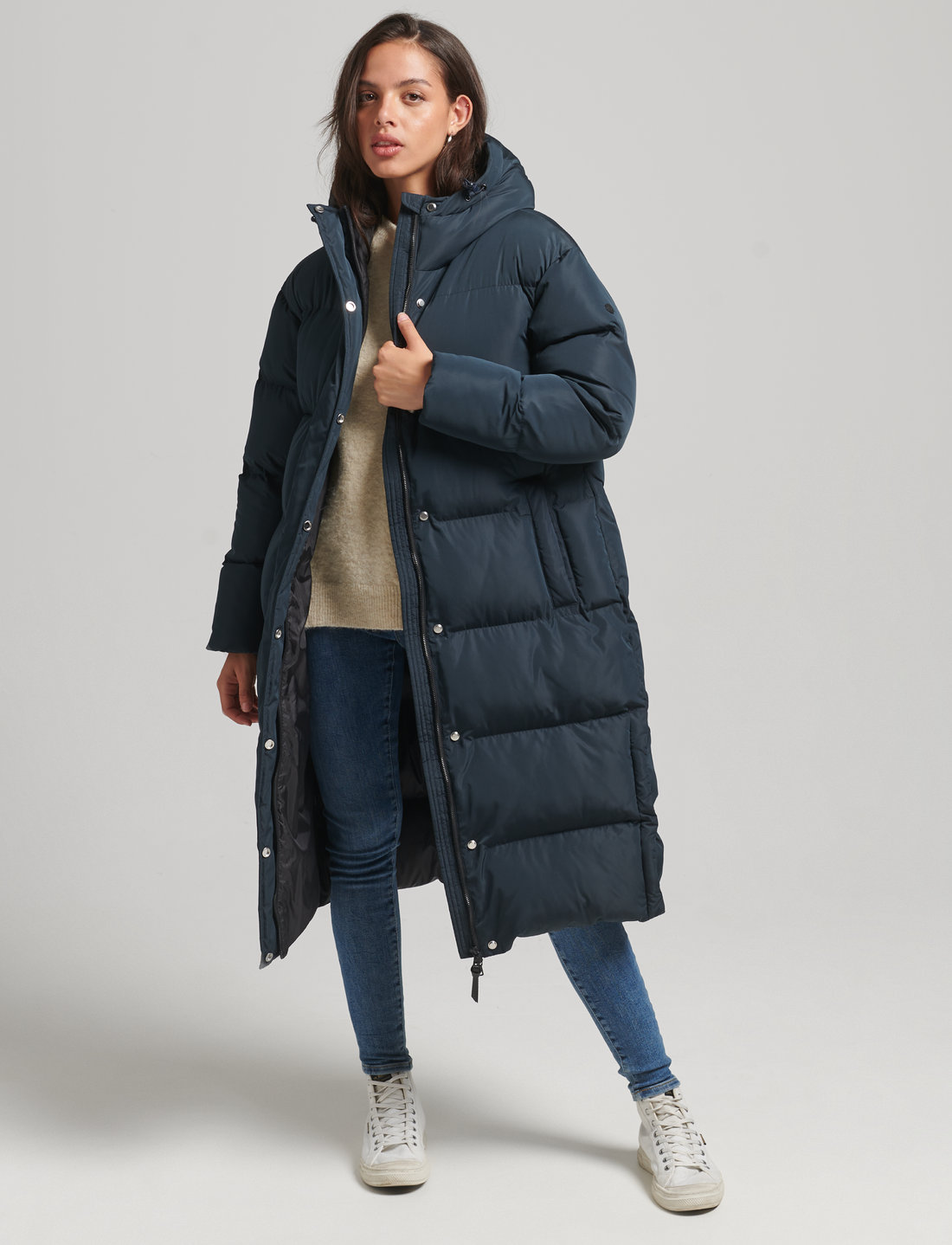 Womens superdry padded coat hotsell