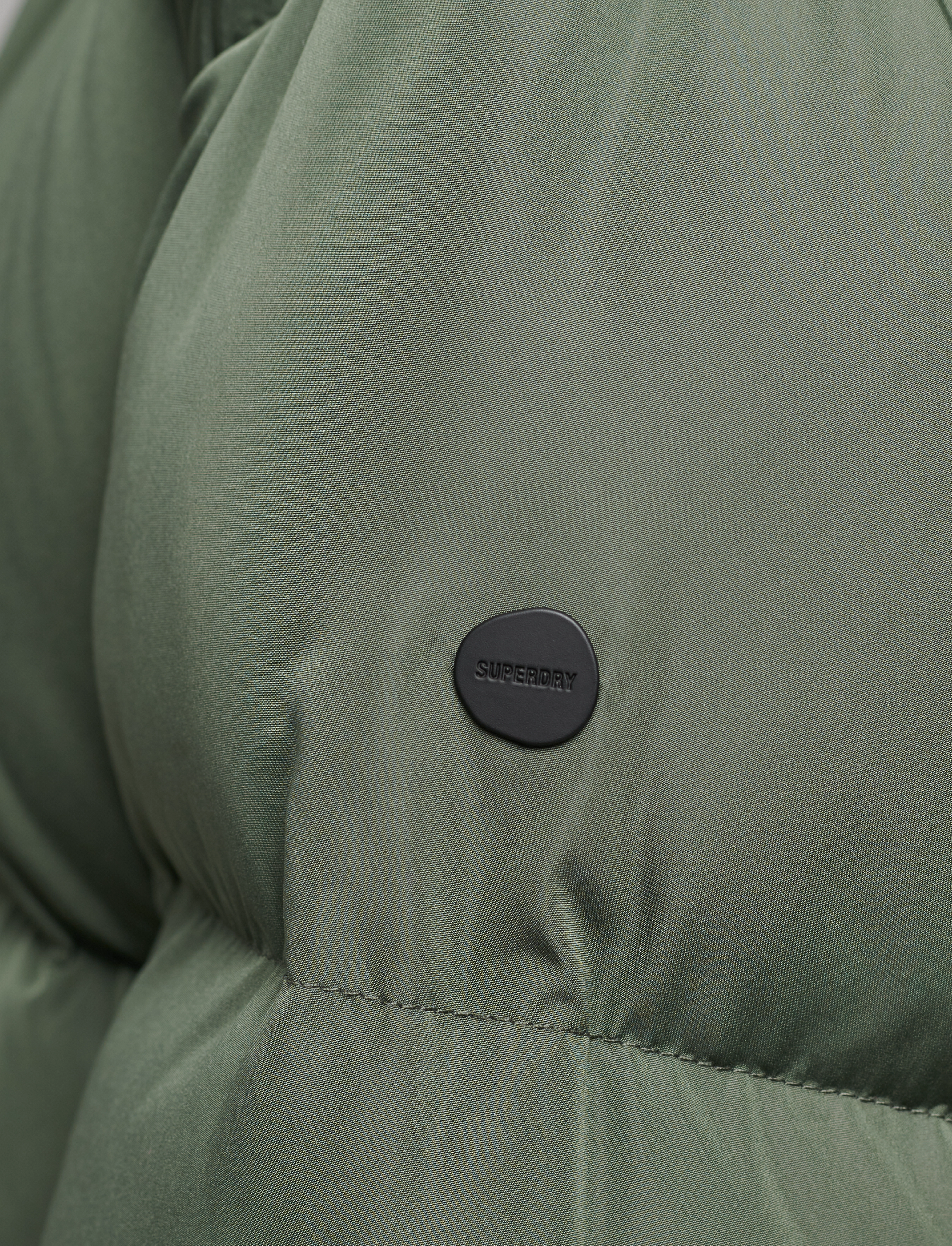 Superdry - STUDIOS LONGLINE DUVET COAT - thyme - 3