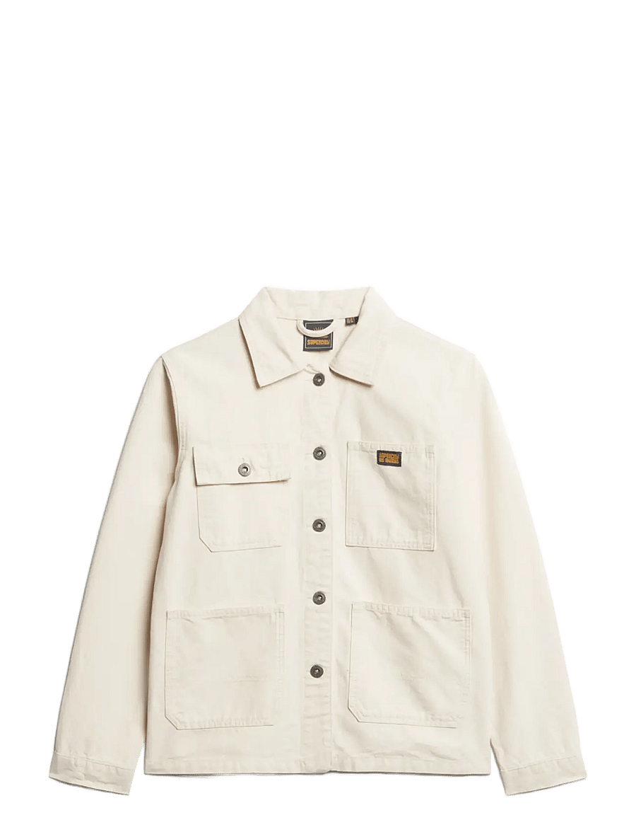 Superdry - VINTAGE CHORE JACKET - utility-jakker - oatmeal - 1