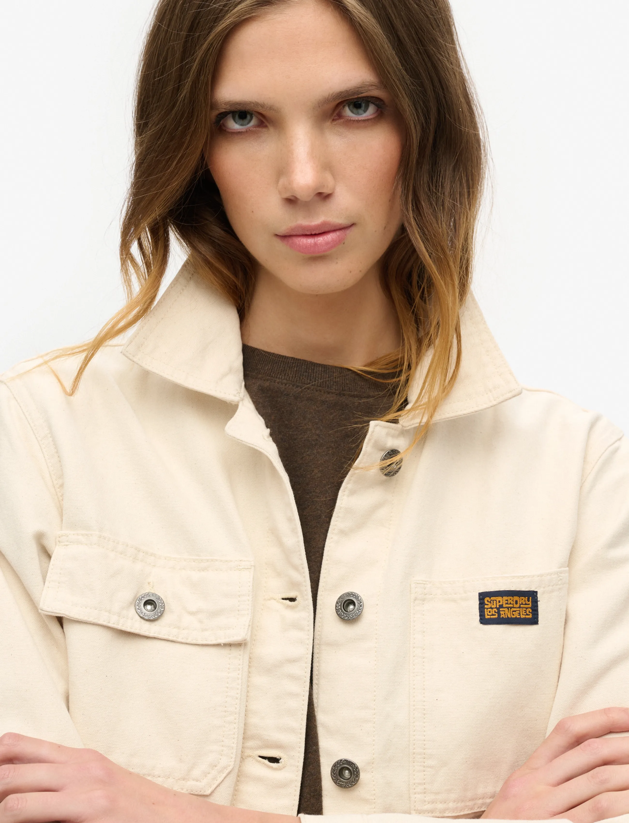 Superdry - VINTAGE CHORE JACKET - utility-jakker - oatmeal - 5