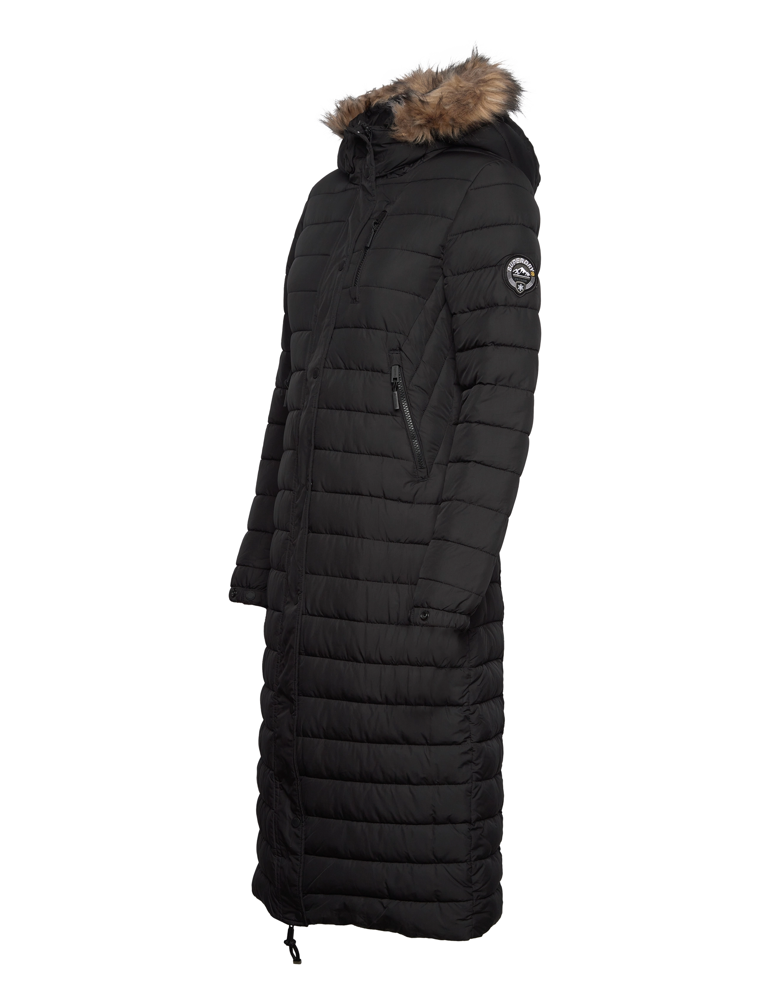 Superdry - SUPER LONG LINE FUJI JACKET - black - 2