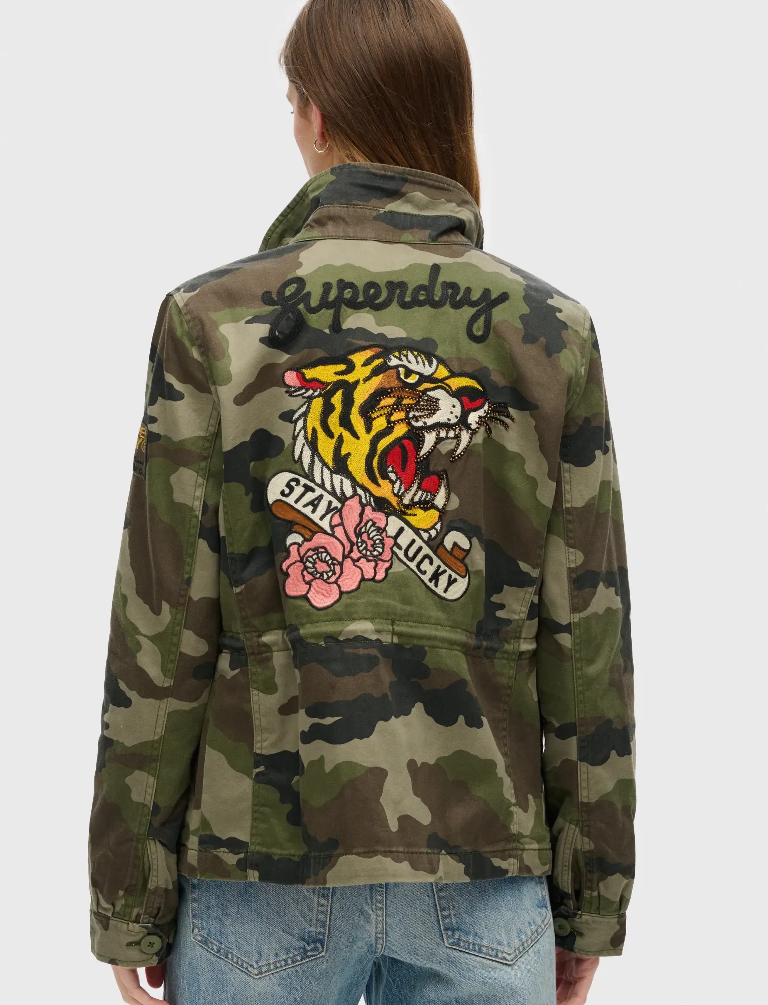 Superdry - MILITARY M65 JACKET - outerwear - french camo green - 5