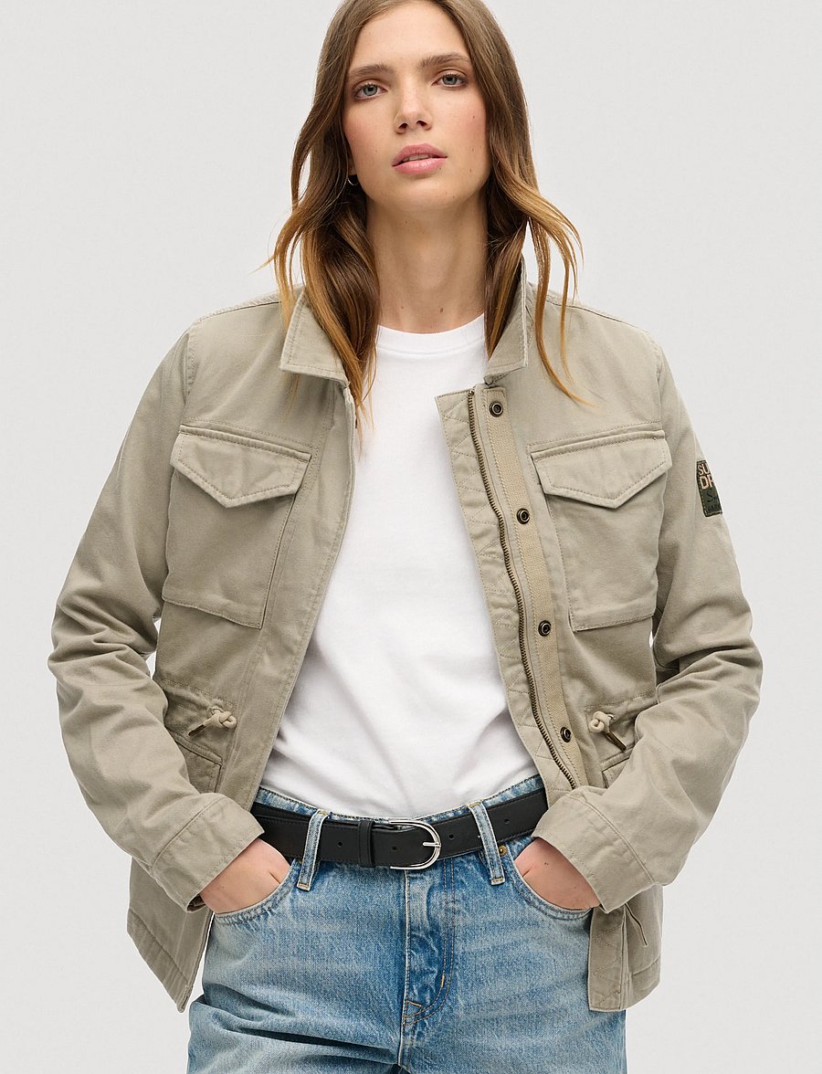 Superdry - MILITARY M65 JACKET - utility-jakker - vintage khaki - 0